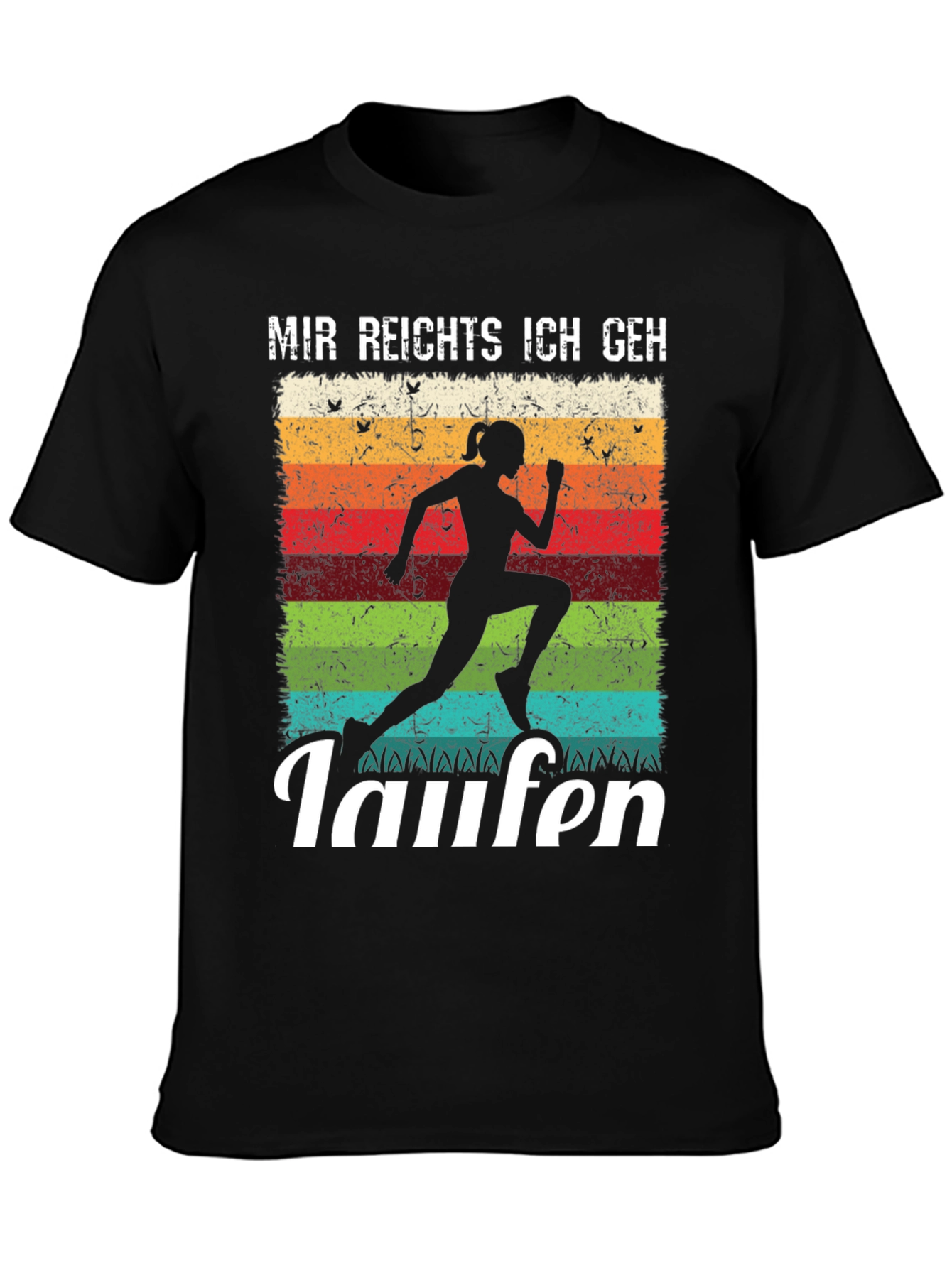 Mir Reichts Ich Geh Laufen Running Graphic Tee