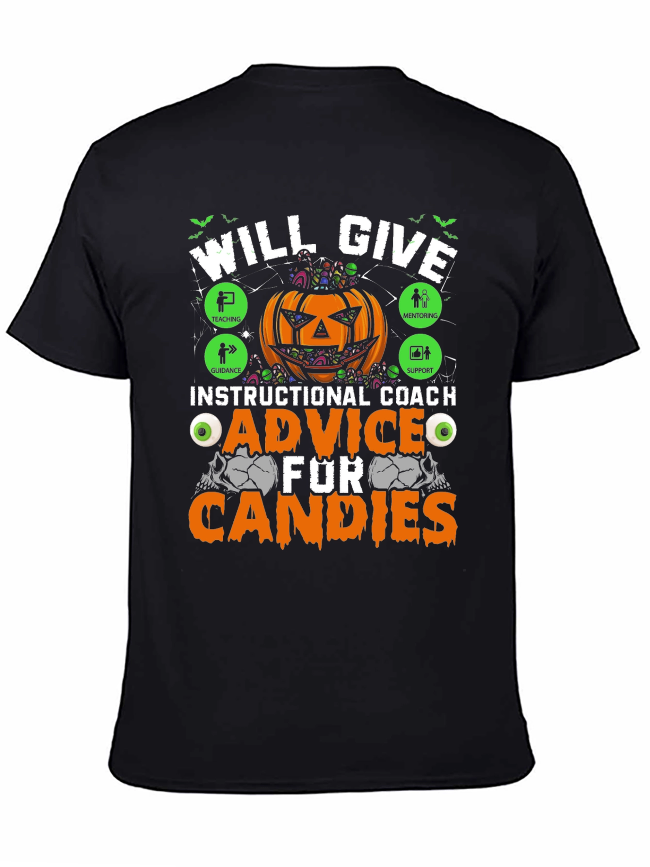 Instructional Coach Halloween Advice T-Shirt