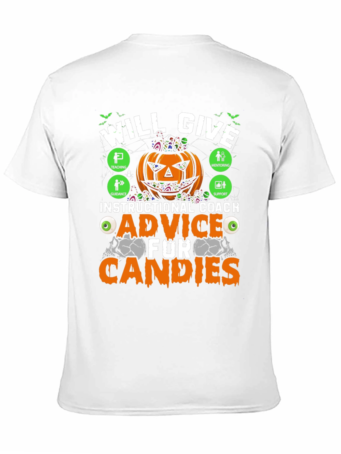 Instructional Coach Halloween Advice T-Shirt