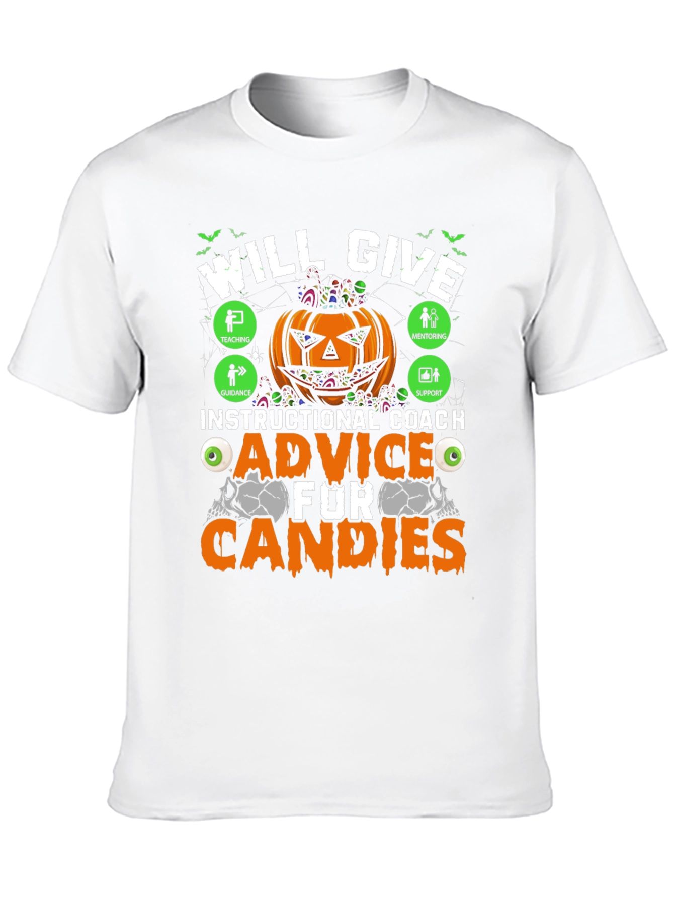 Instructional Coach Halloween Advice T-Shirt
