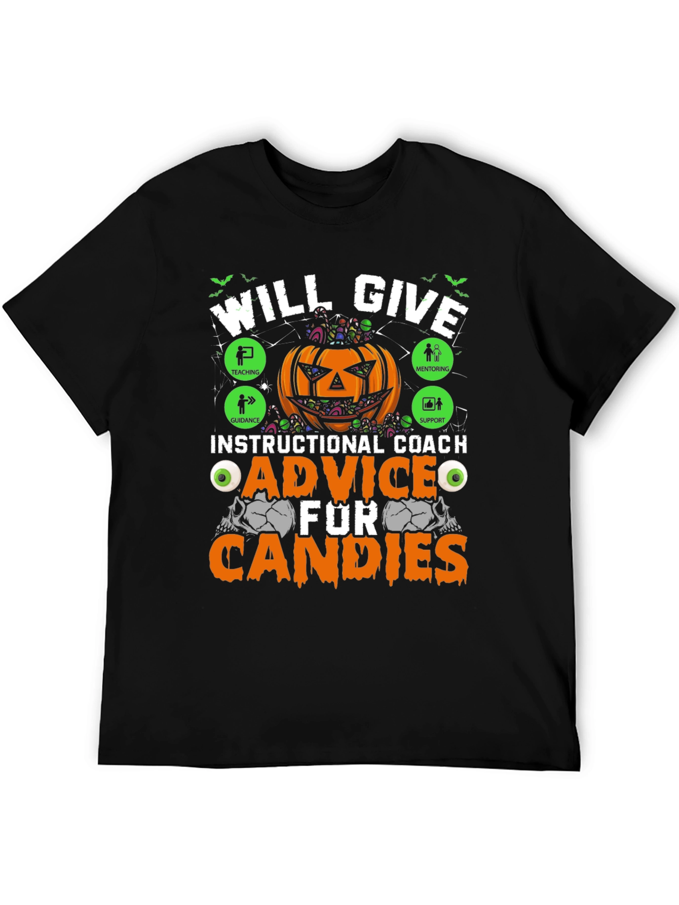 Instructional Coach Halloween Advice T-Shirt