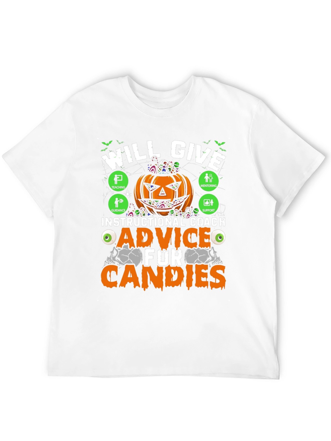 Instructional Coach Halloween Advice T-Shirt