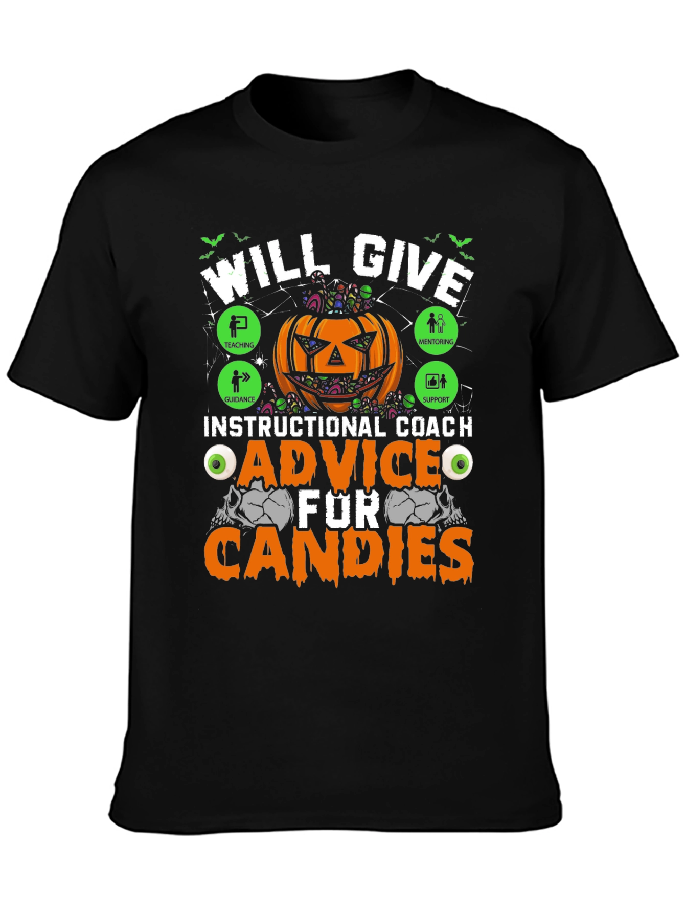 Instructional Coach Halloween Advice T-Shirt