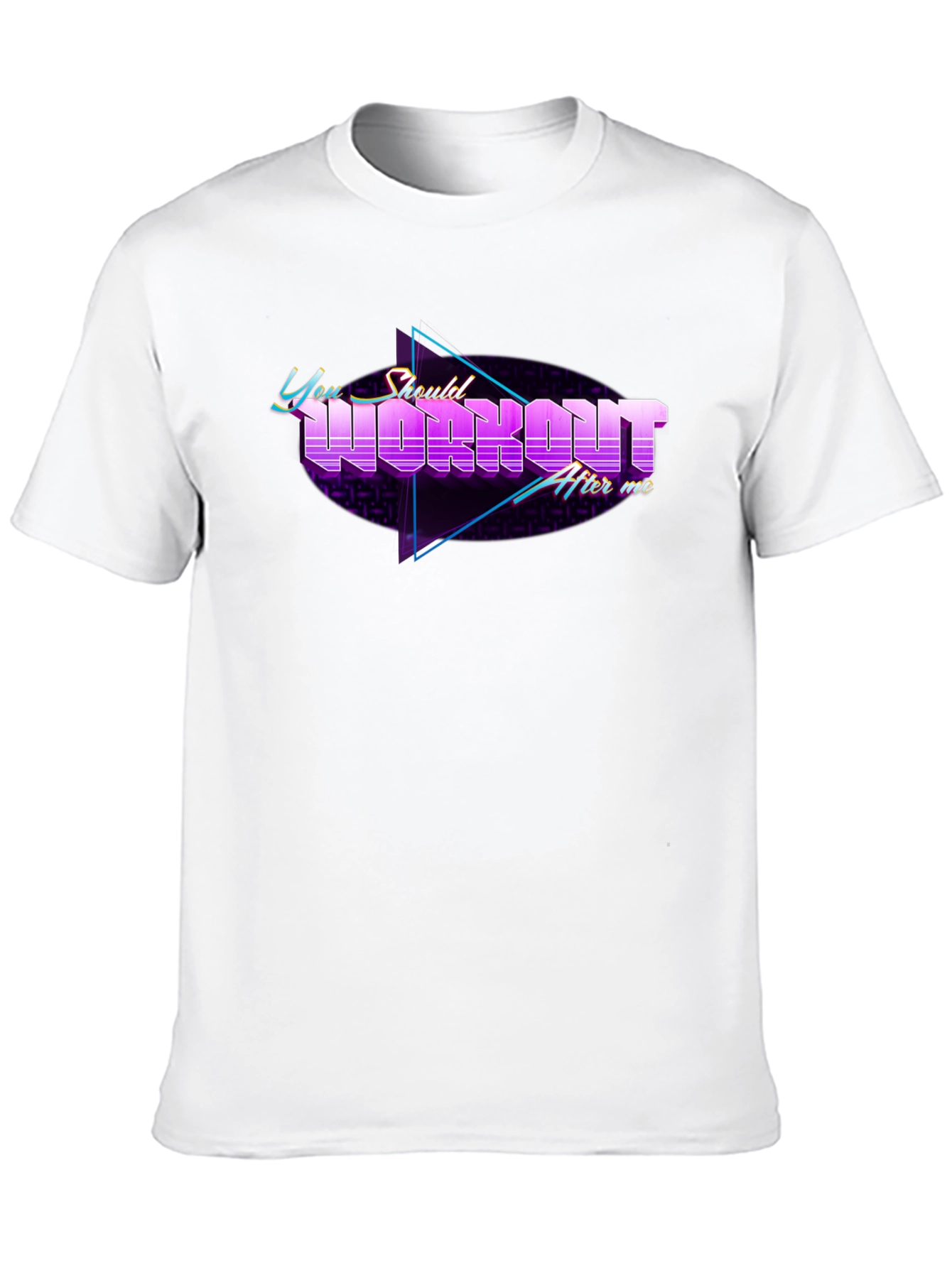 Retro Workout Tee - Motivation Apparel