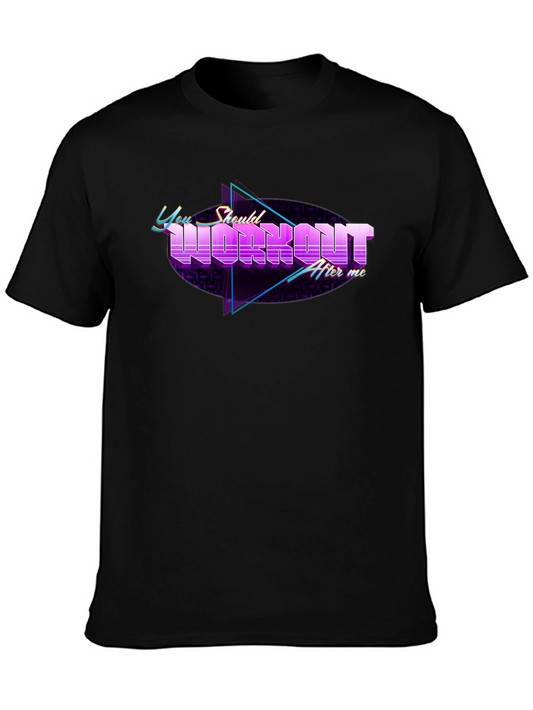 Retro Workout Tee - Motivation Apparel
