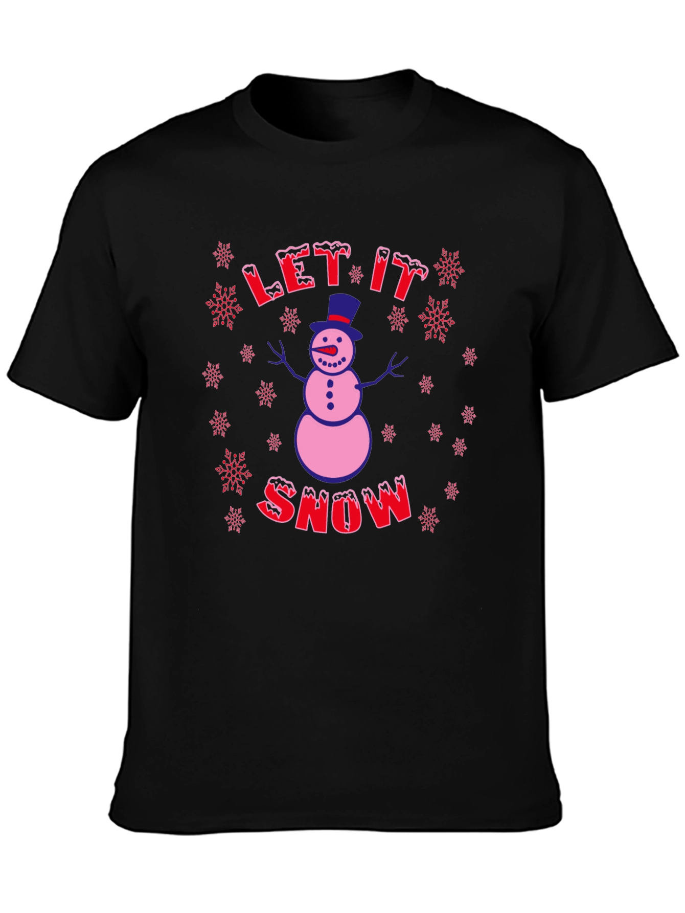 Festive Snowman Graphic Tee