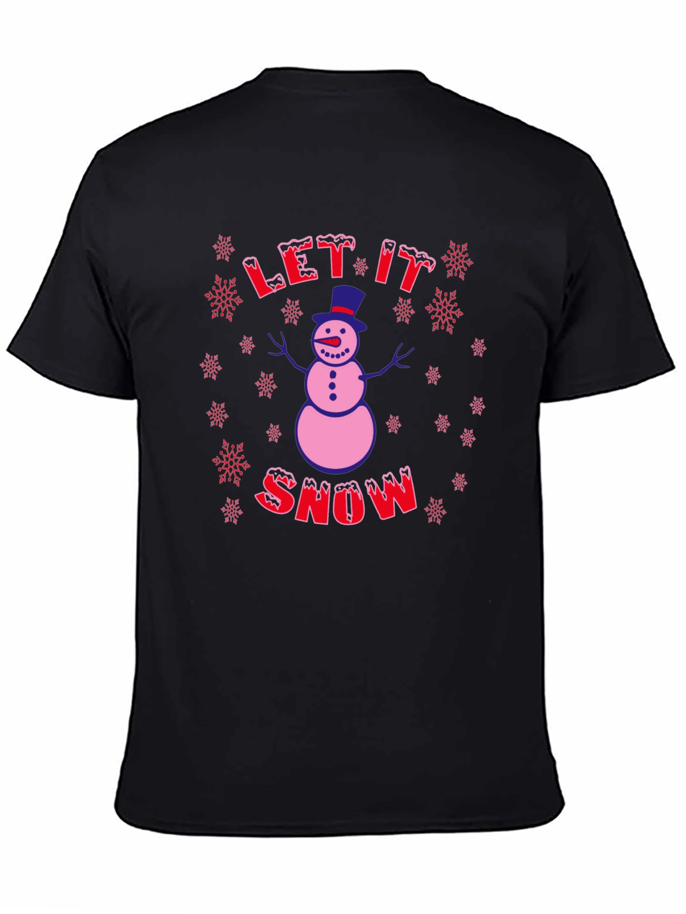 Festive Snowman Graphic Tee