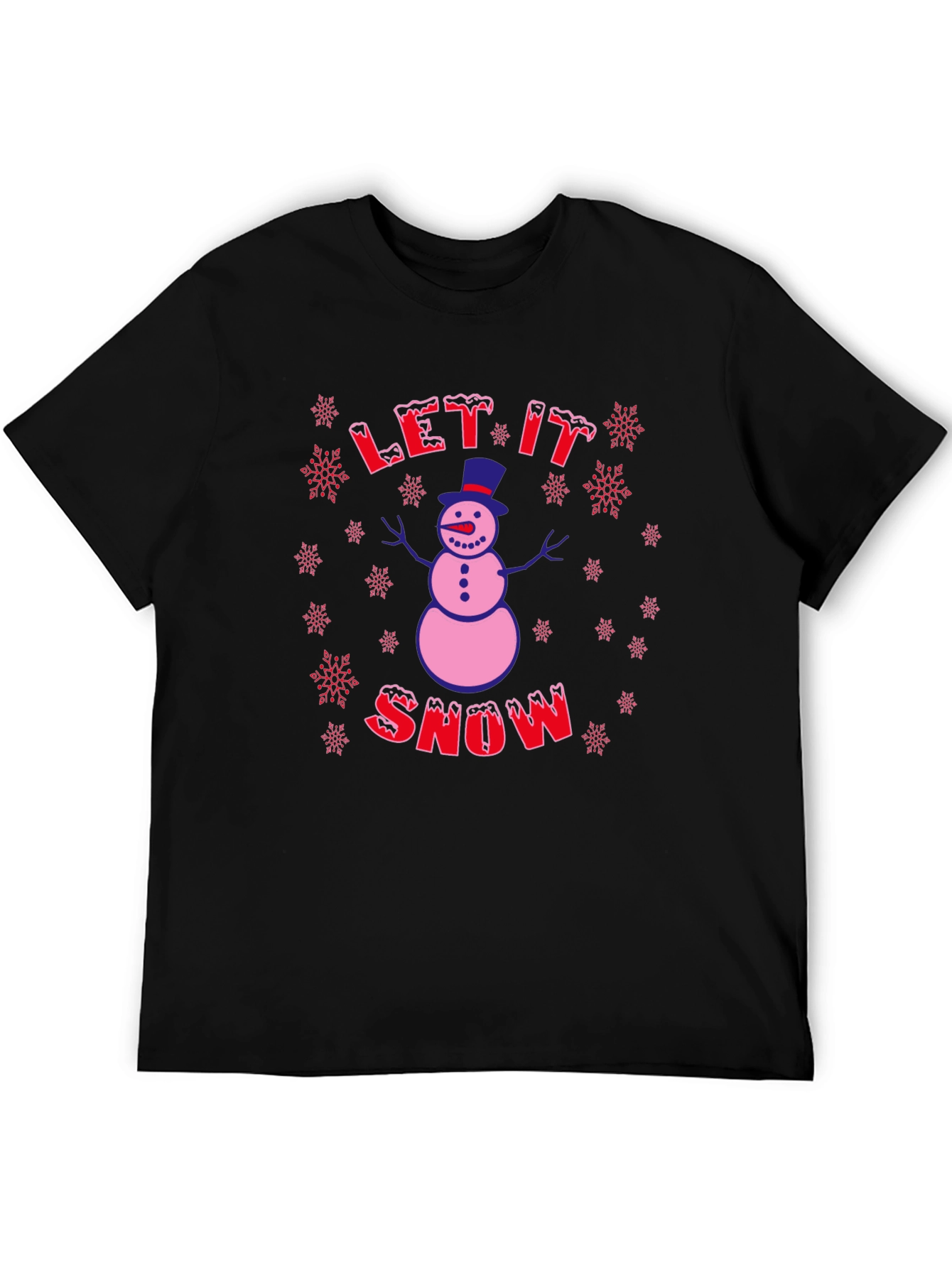 Festive Snowman Graphic Tee