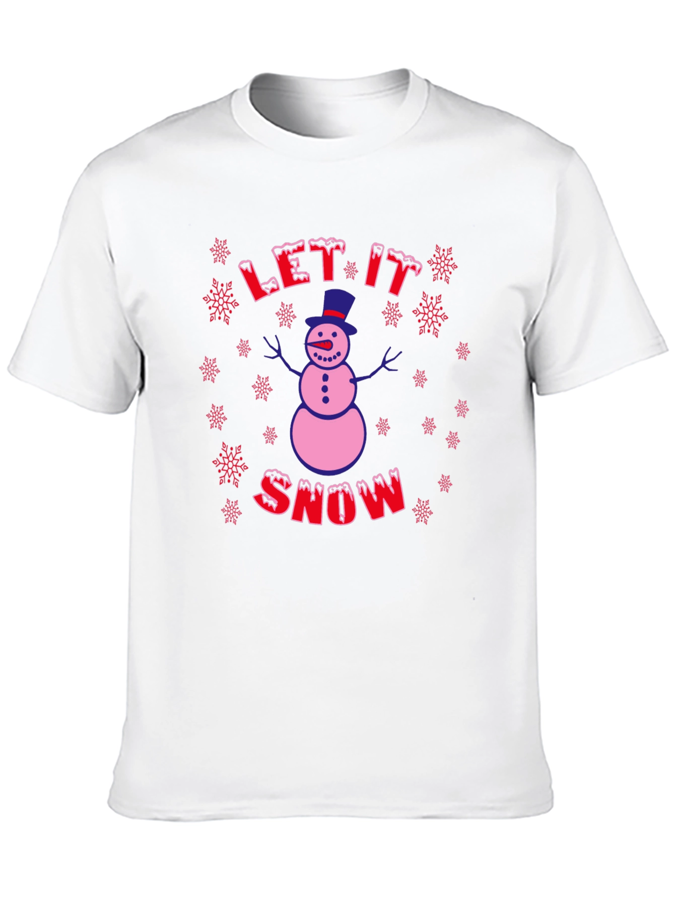 Festive Snowman Graphic Tee
