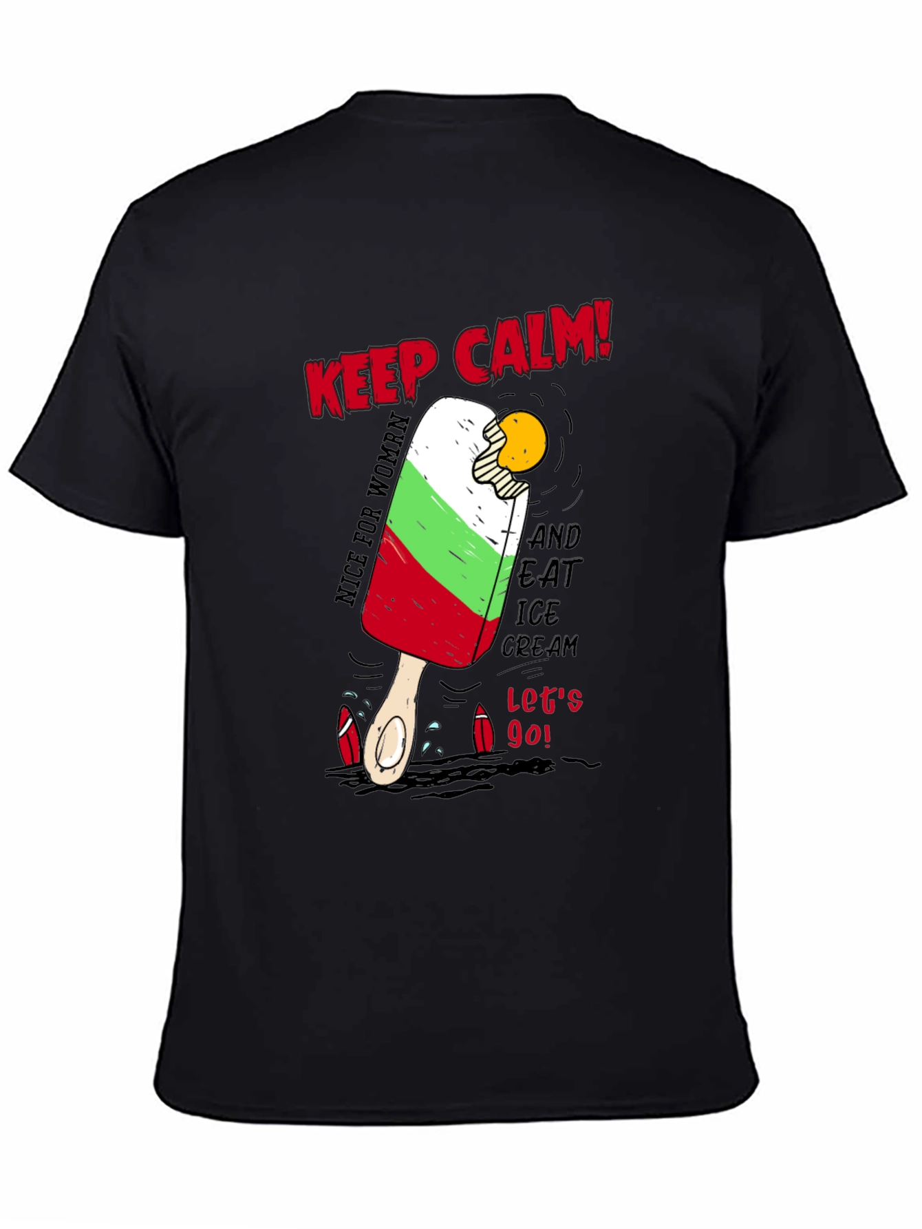 Keep Calm Ice Cream T-Shirt