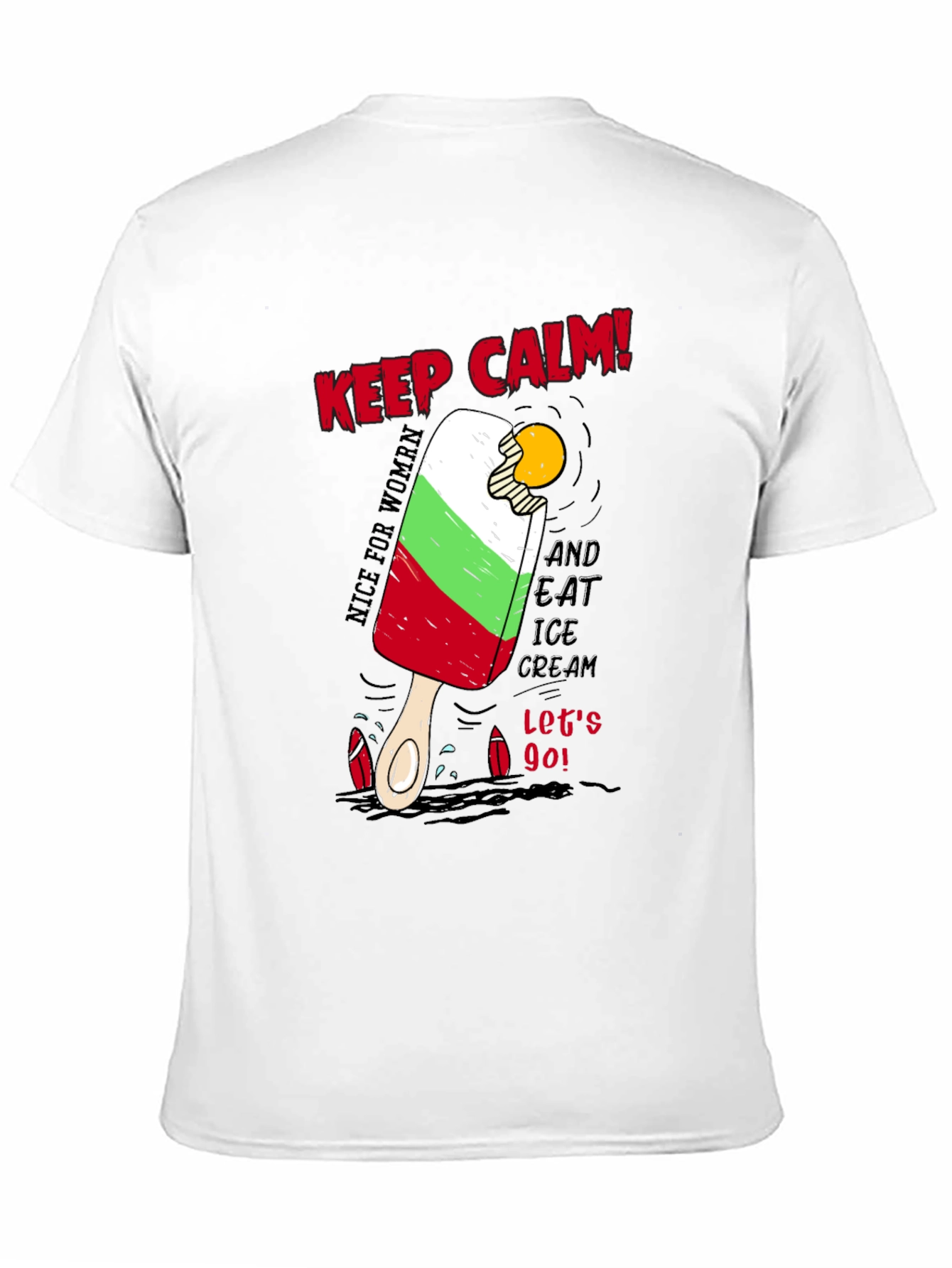 Keep Calm Ice Cream T-Shirt