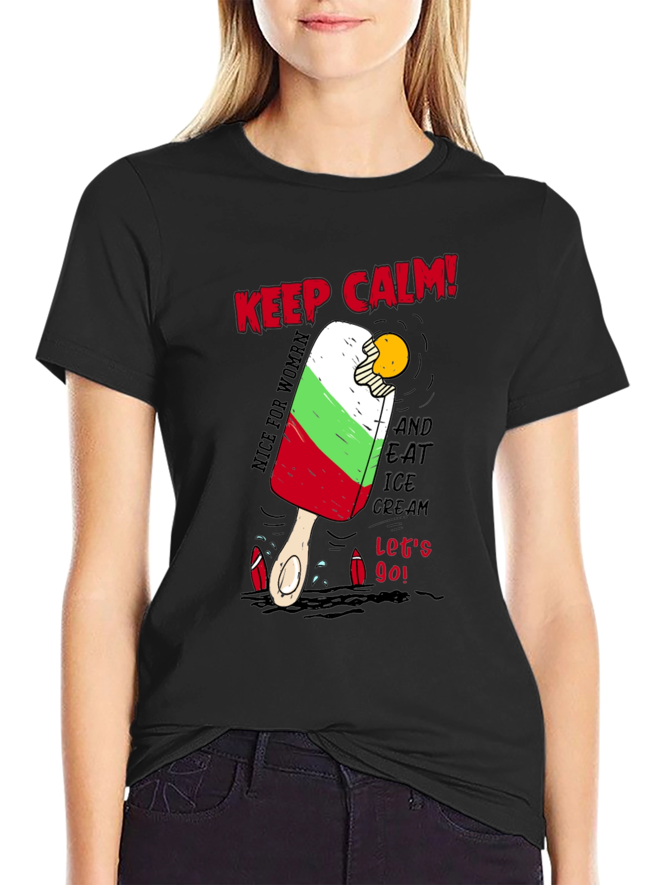 Keep Calm Ice Cream T-Shirt
