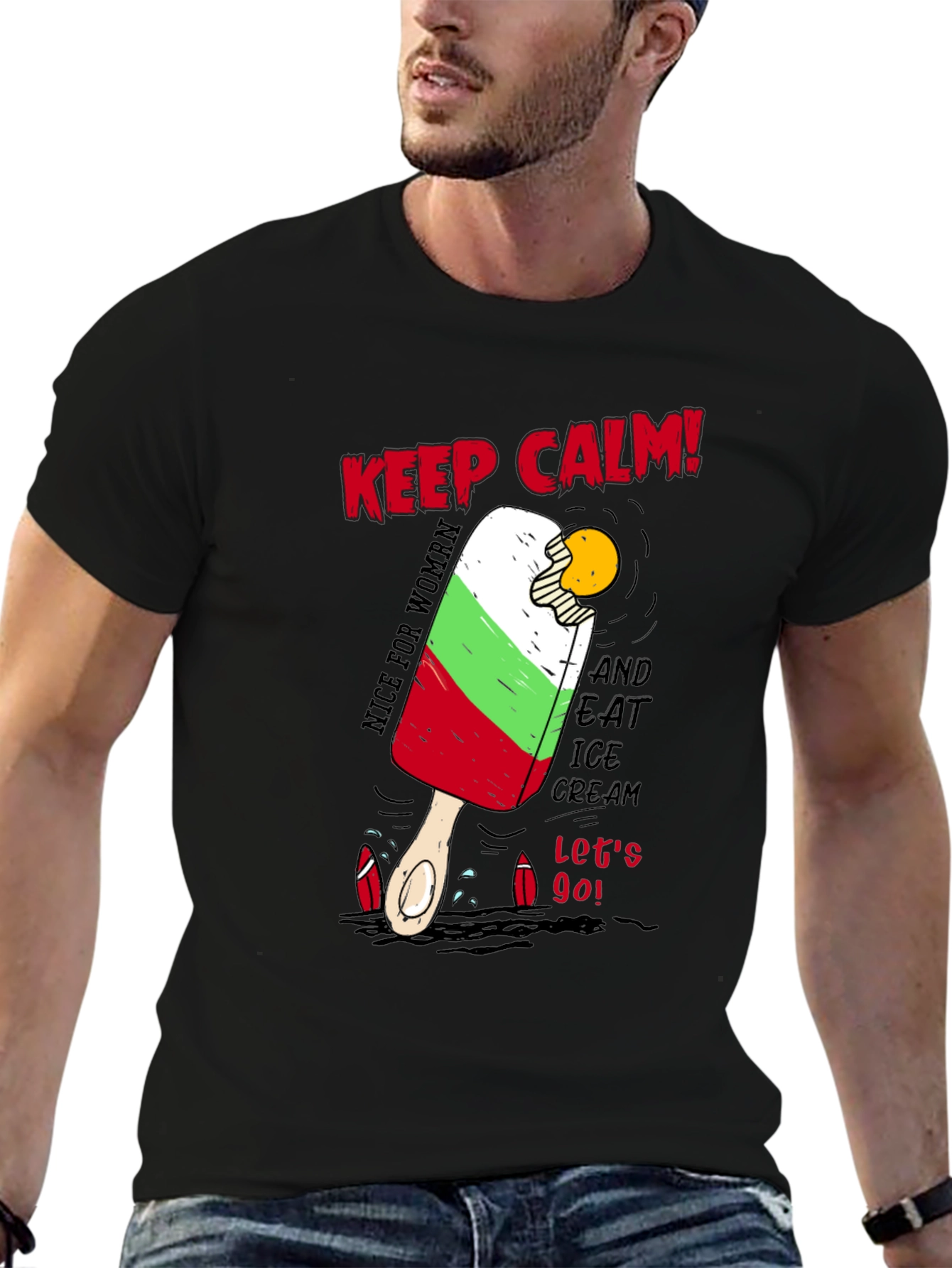 Keep Calm Ice Cream T-Shirt