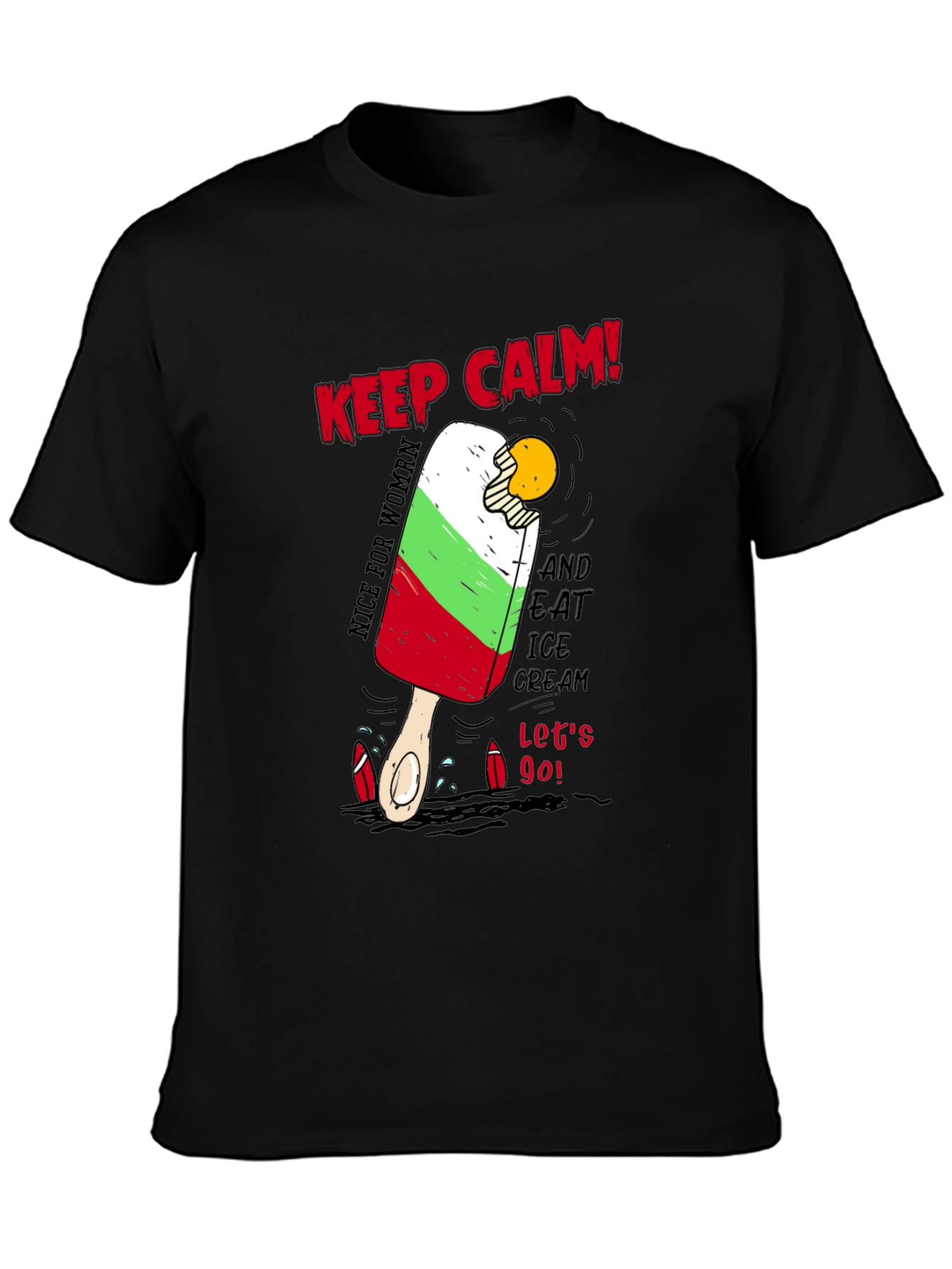 Keep Calm Ice Cream T-Shirt