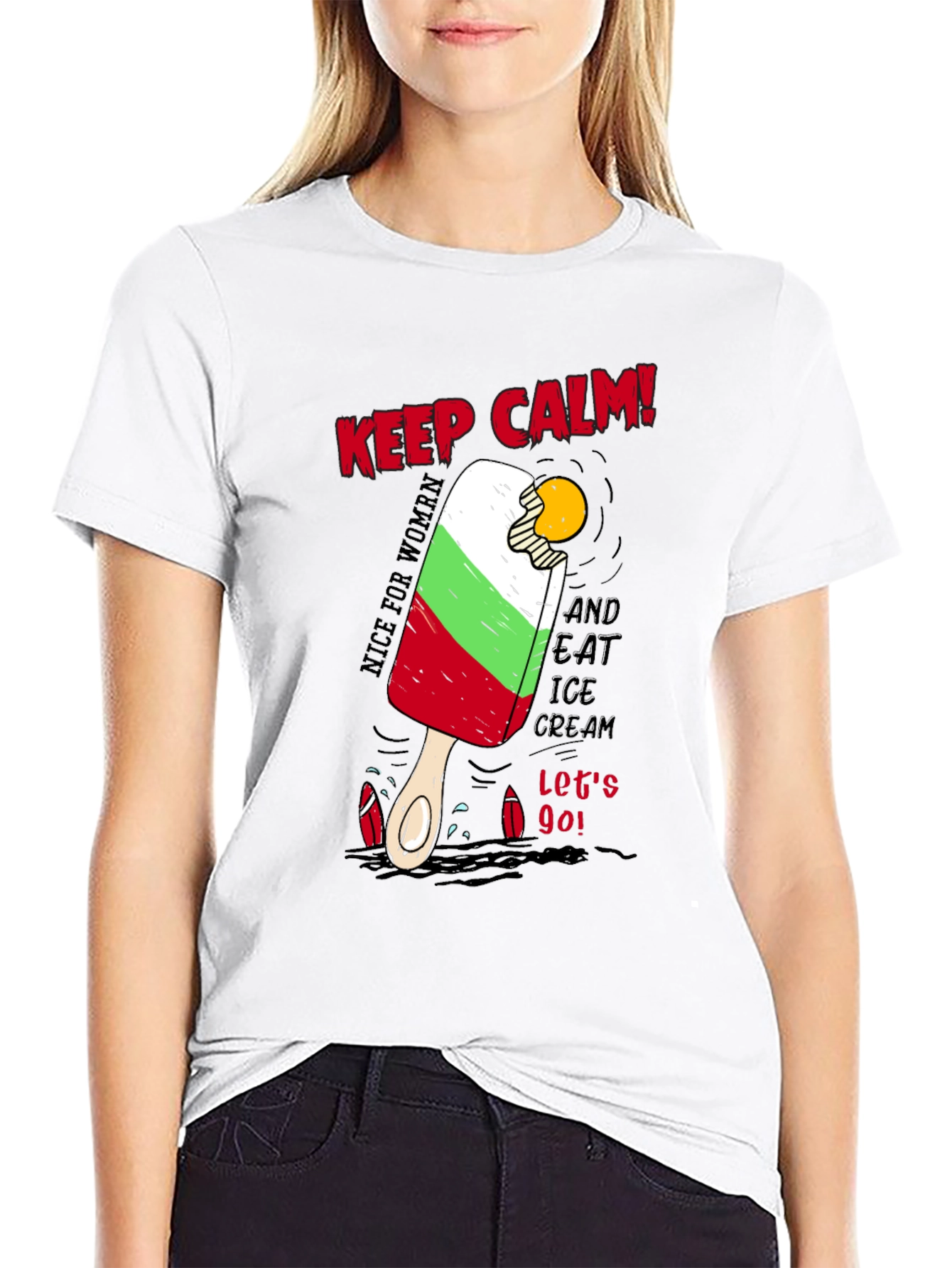 Keep Calm Ice Cream T-Shirt