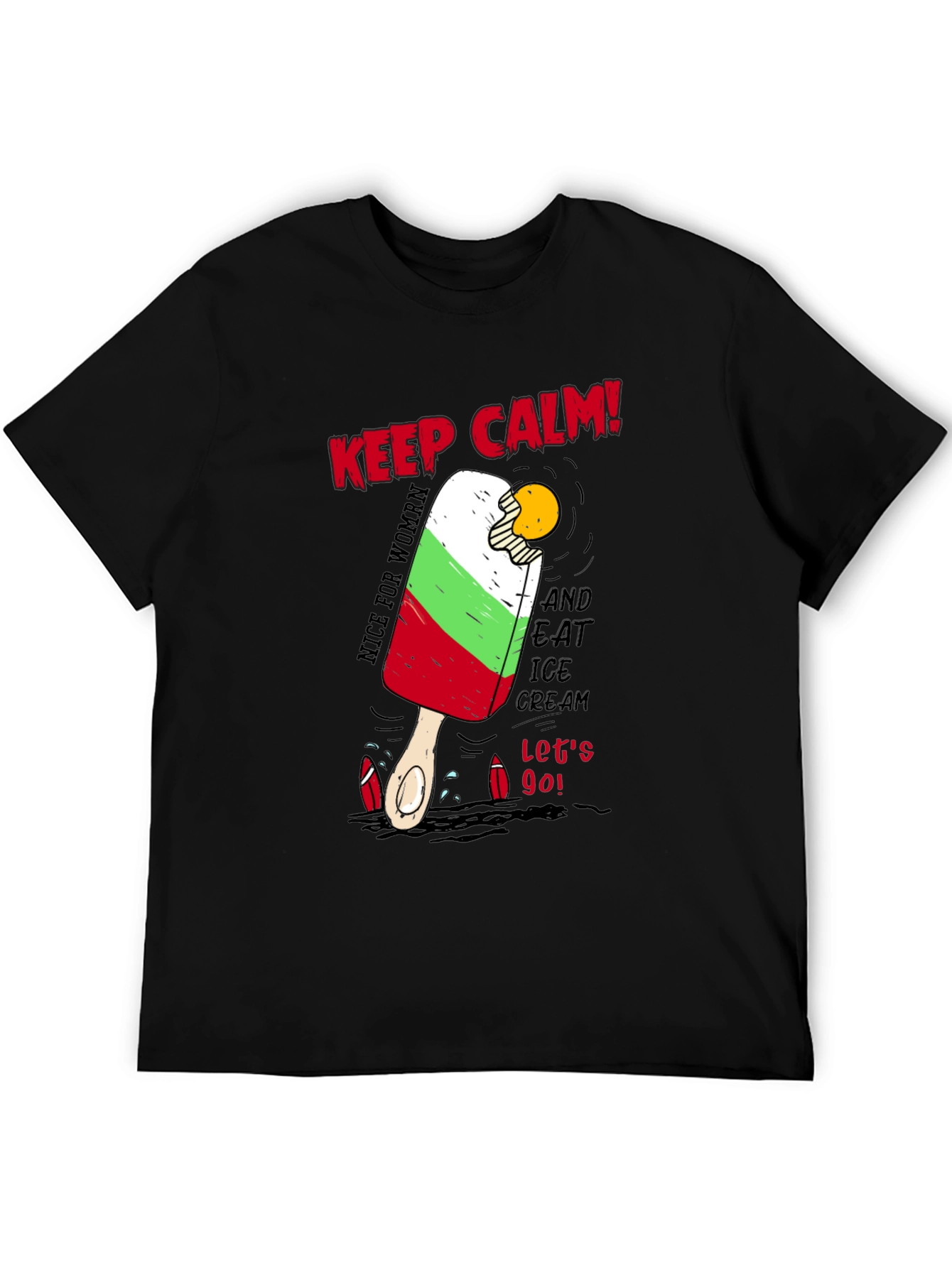 Keep Calm Ice Cream T-Shirt