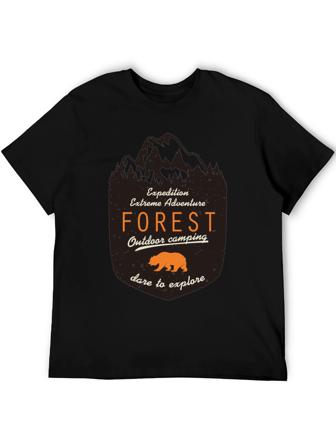 Forest Adventure Graphic Tee - Outdoor Camping