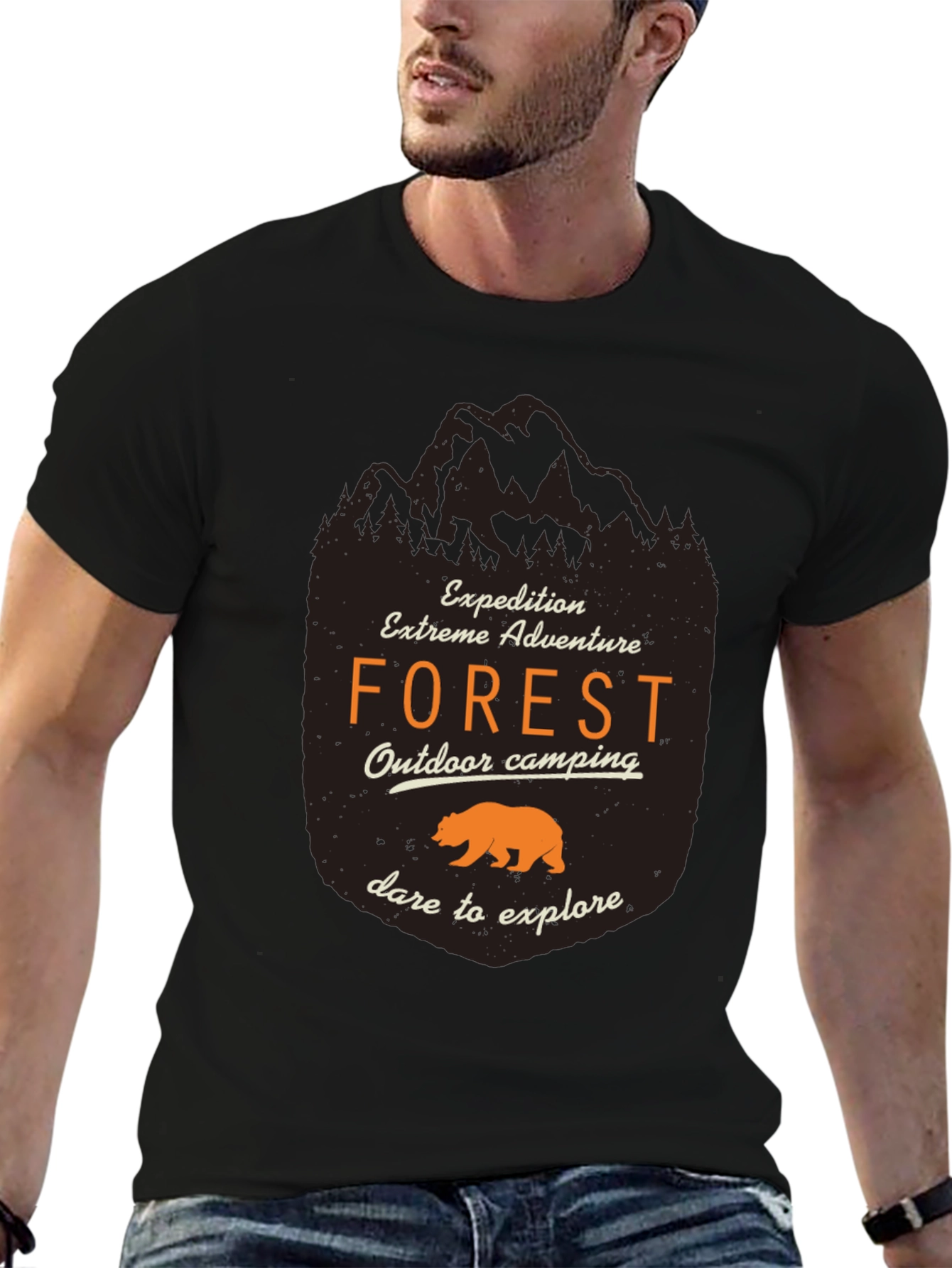Forest Adventure Graphic Tee - Outdoor Camping