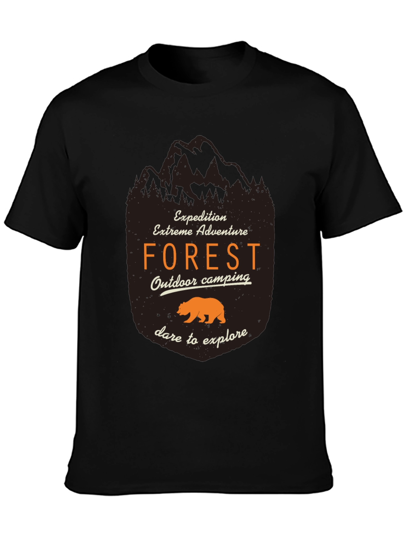 Forest Adventure Graphic Tee - Outdoor Camping