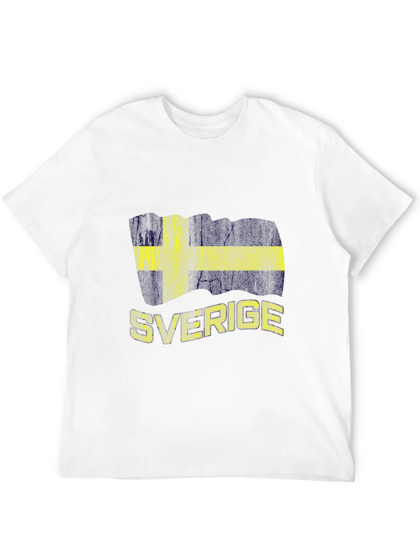 Sweden Flag T-Shirt Sverige Design