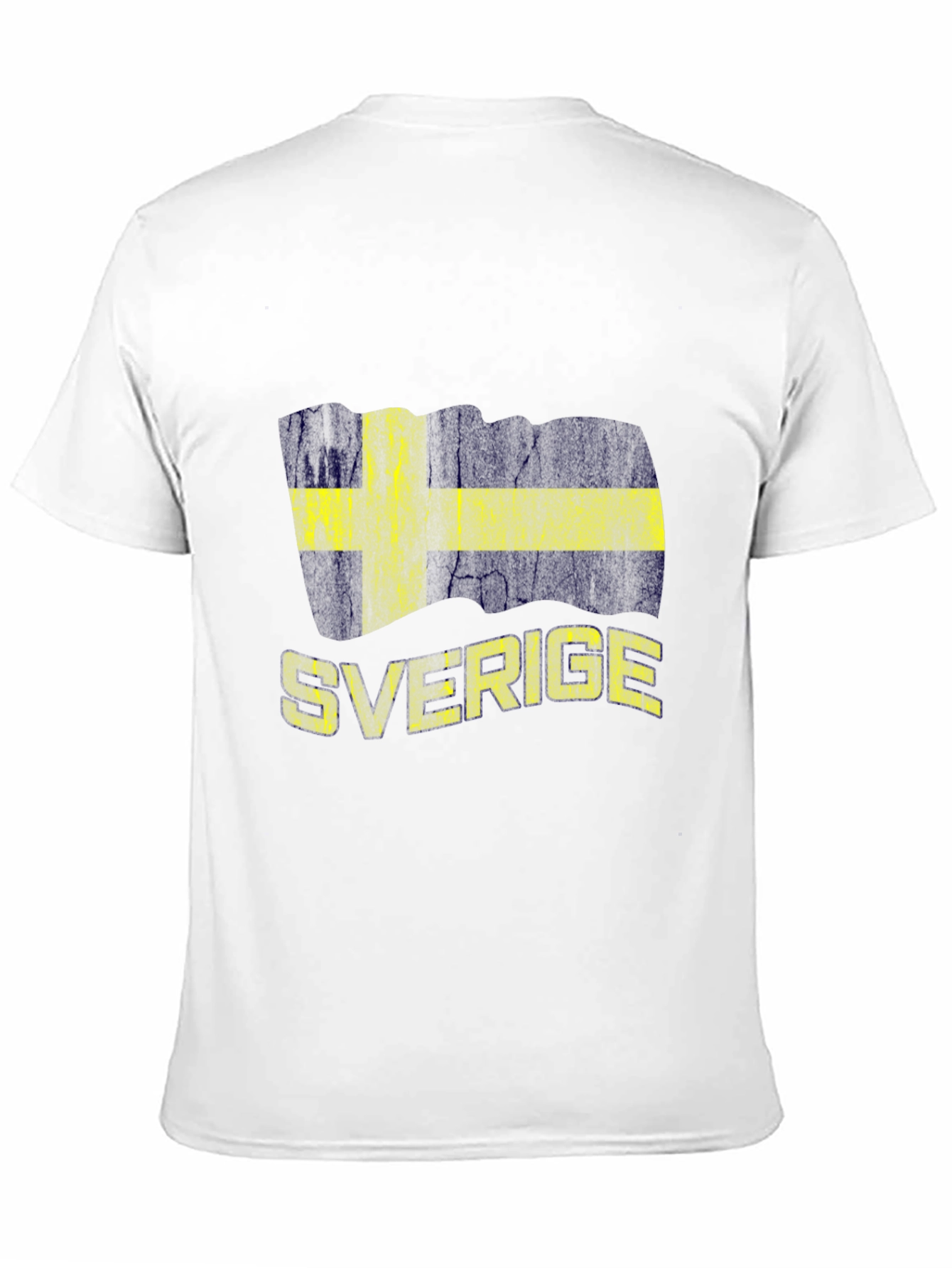 Sweden Flag T-Shirt Sverige Design
