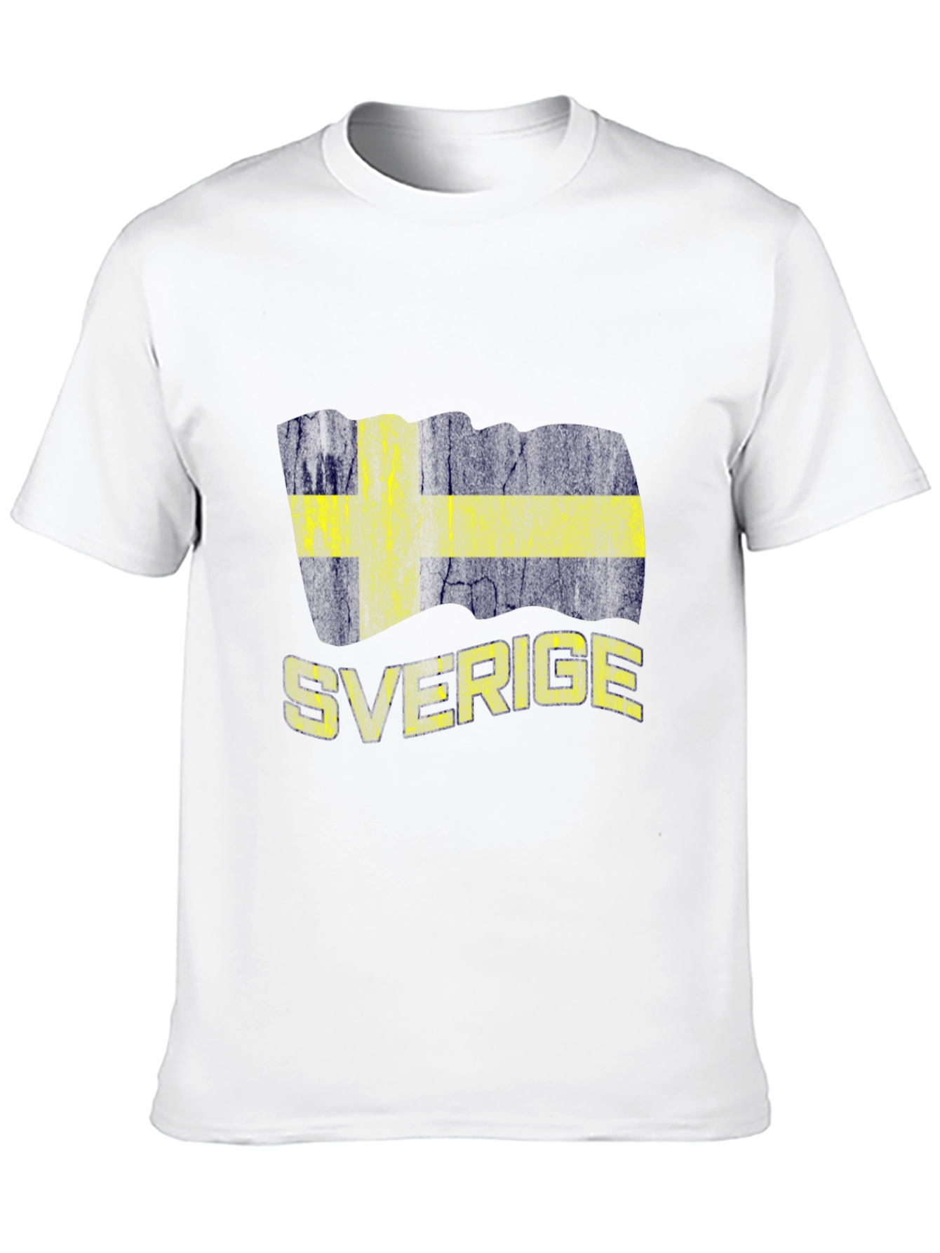 Sweden Flag T-Shirt Sverige Design