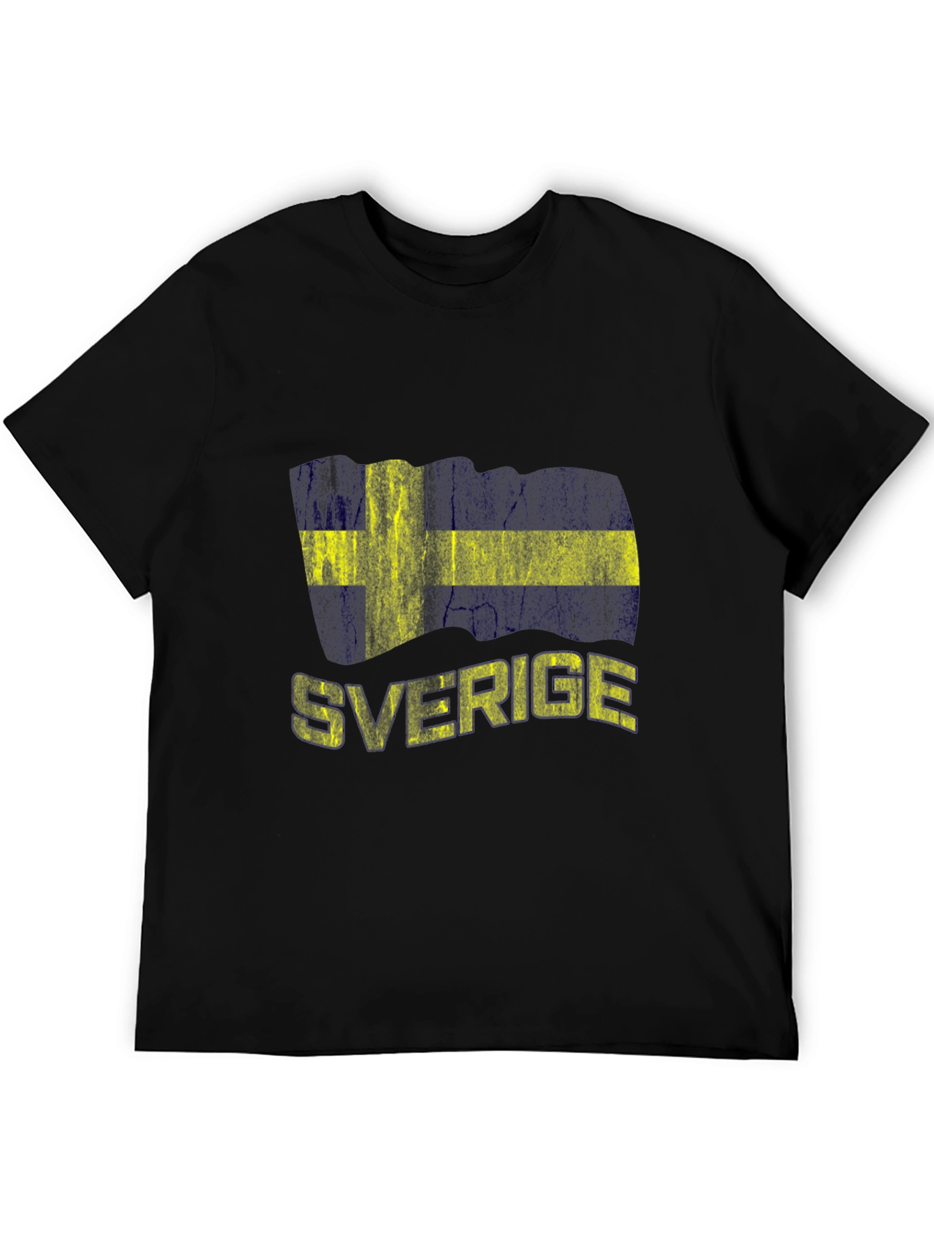 Sweden Flag T-Shirt Sverige Design