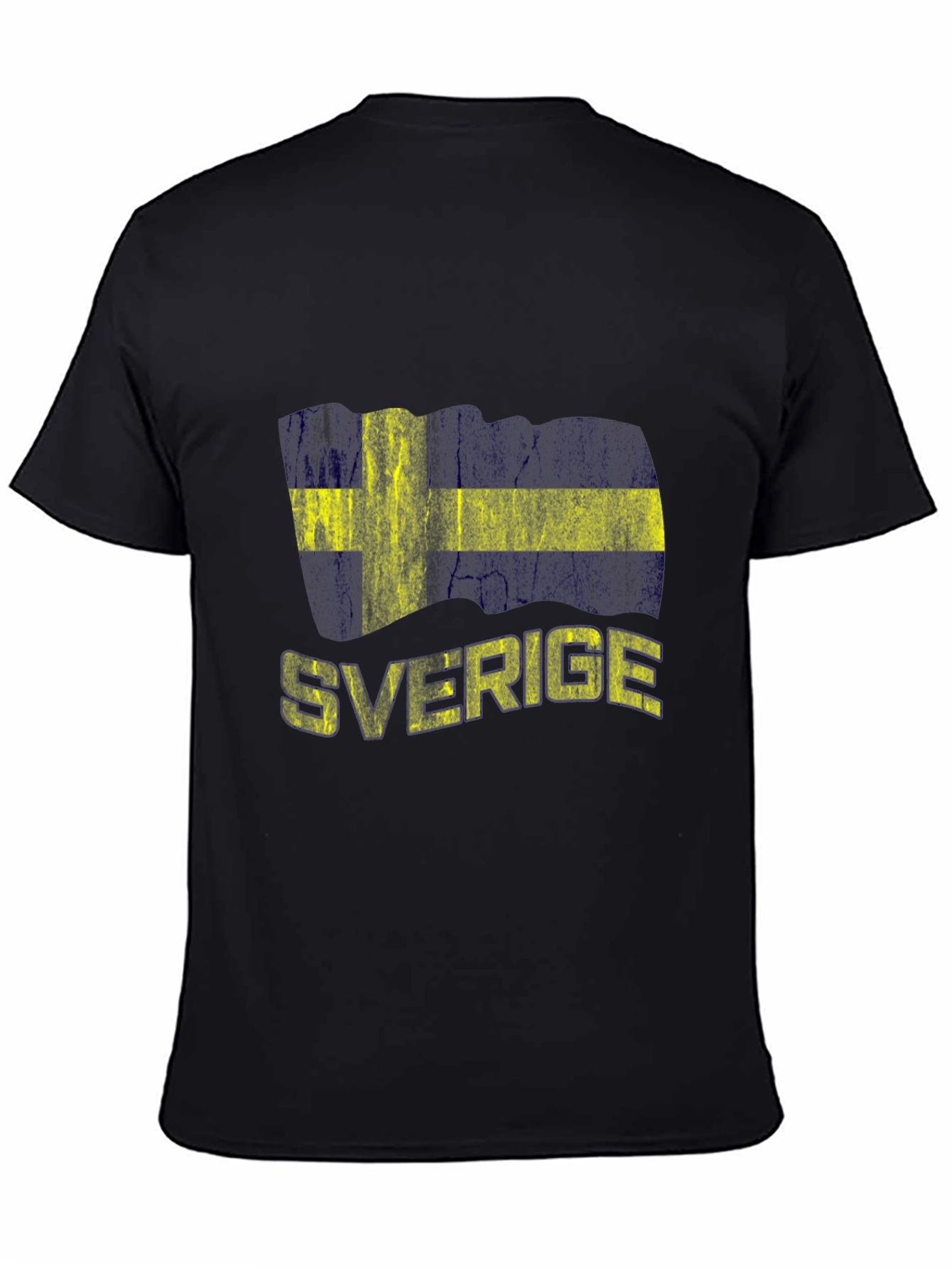 Sweden Flag T-Shirt Sverige Design