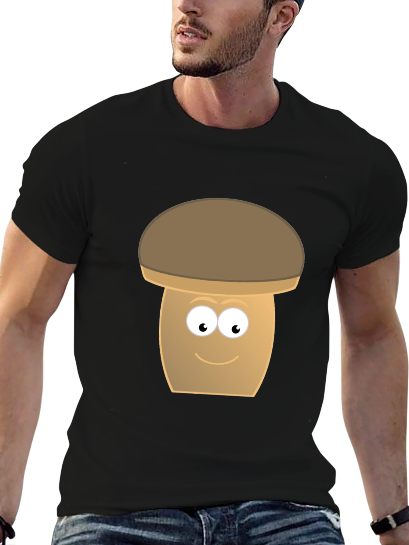 Mushroom Graphic Tee - Fun & Stylish