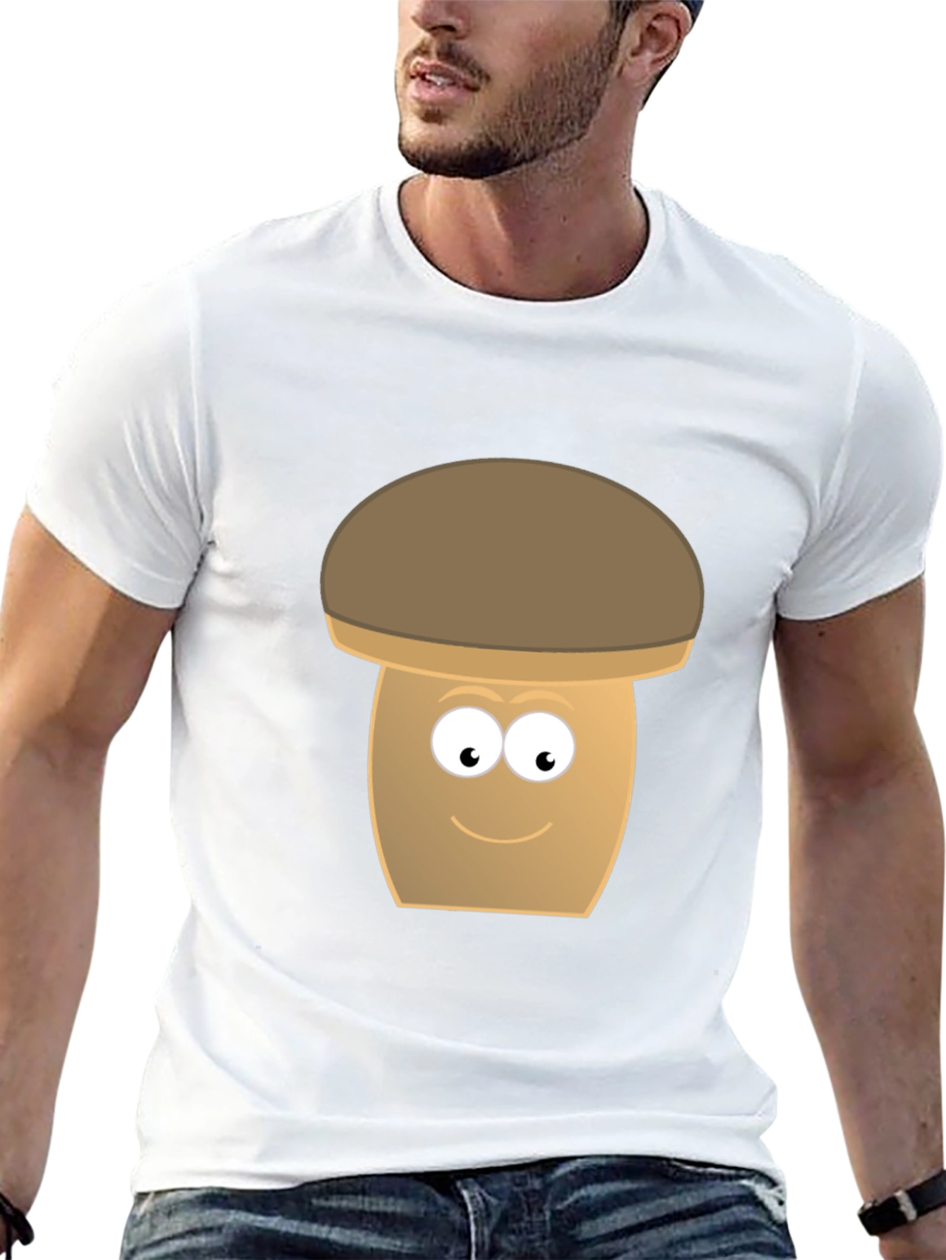 Mushroom Graphic Tee - Fun & Stylish