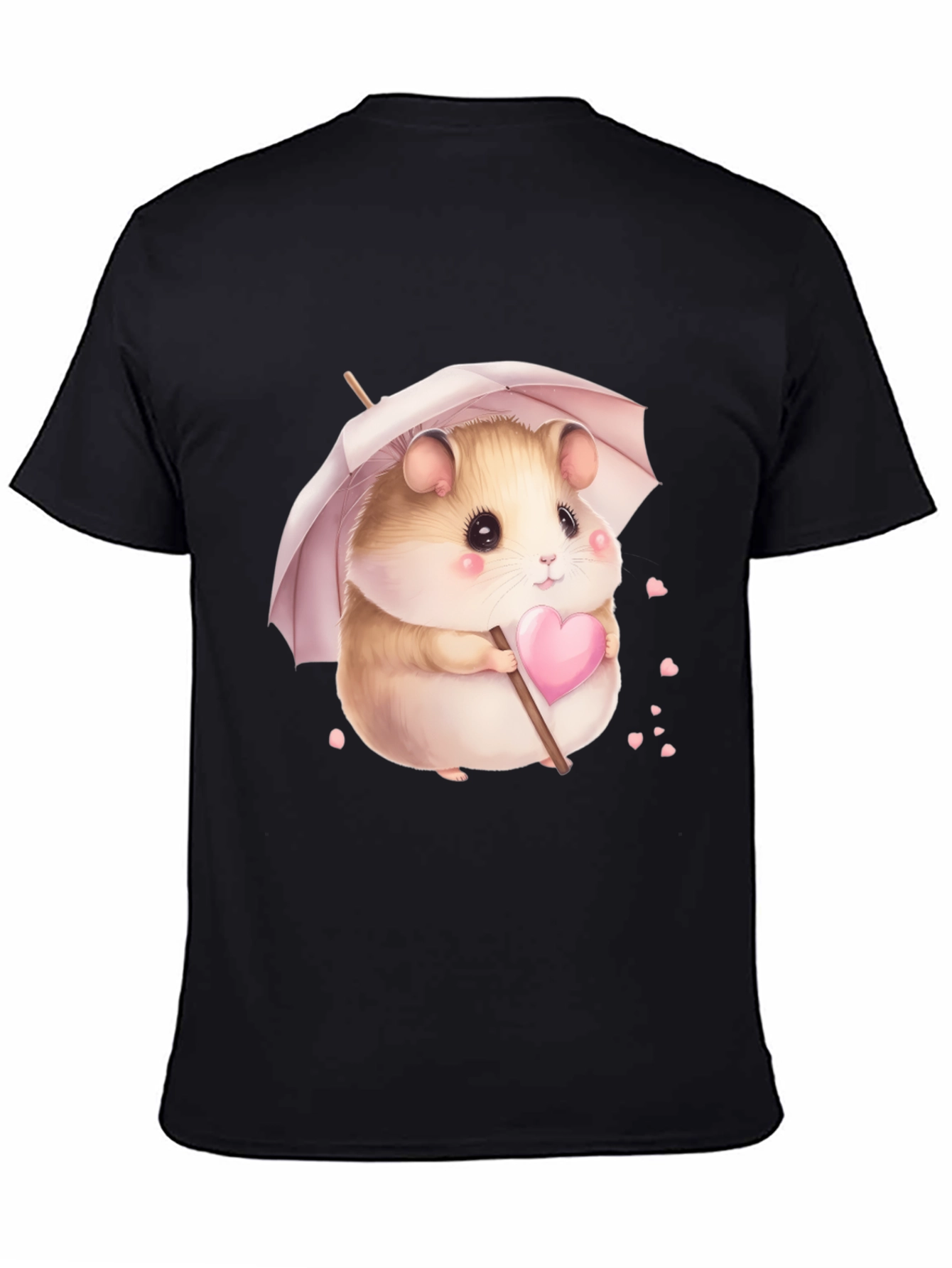 Hamster with Heart Umbrella T-Shirt