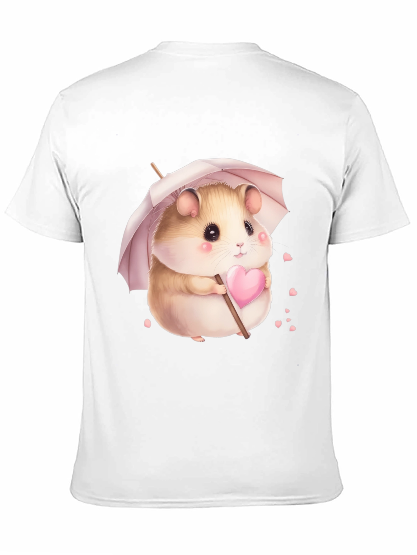 Hamster with Heart Umbrella T-Shirt