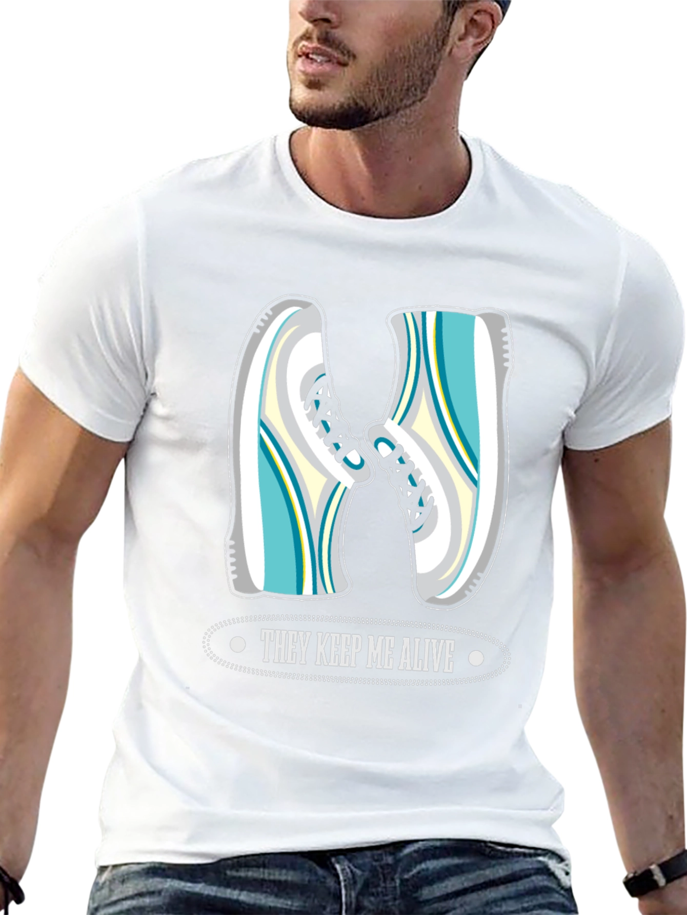 Runners Tee: They Keep Me Alive