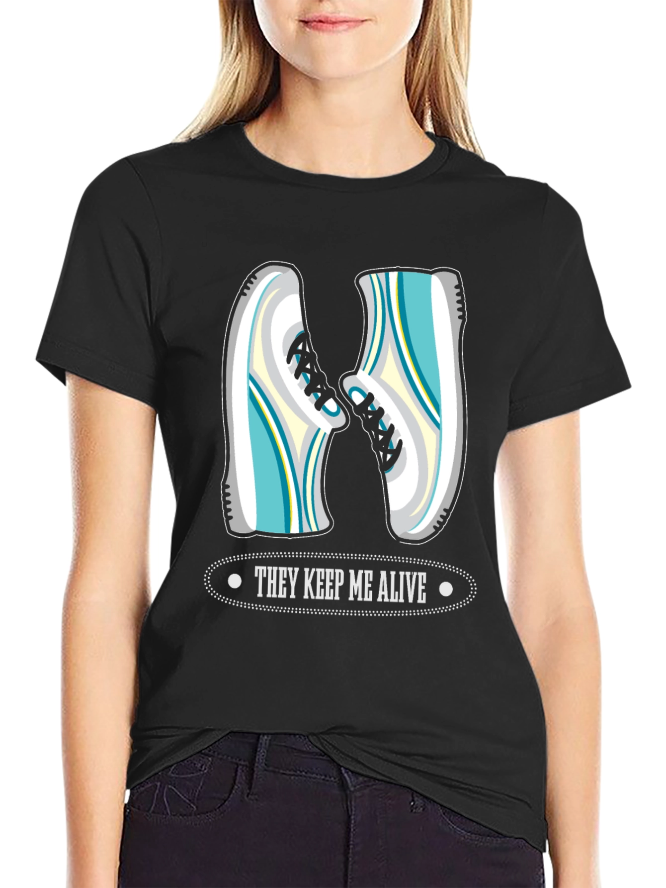 Runners Tee: They Keep Me Alive