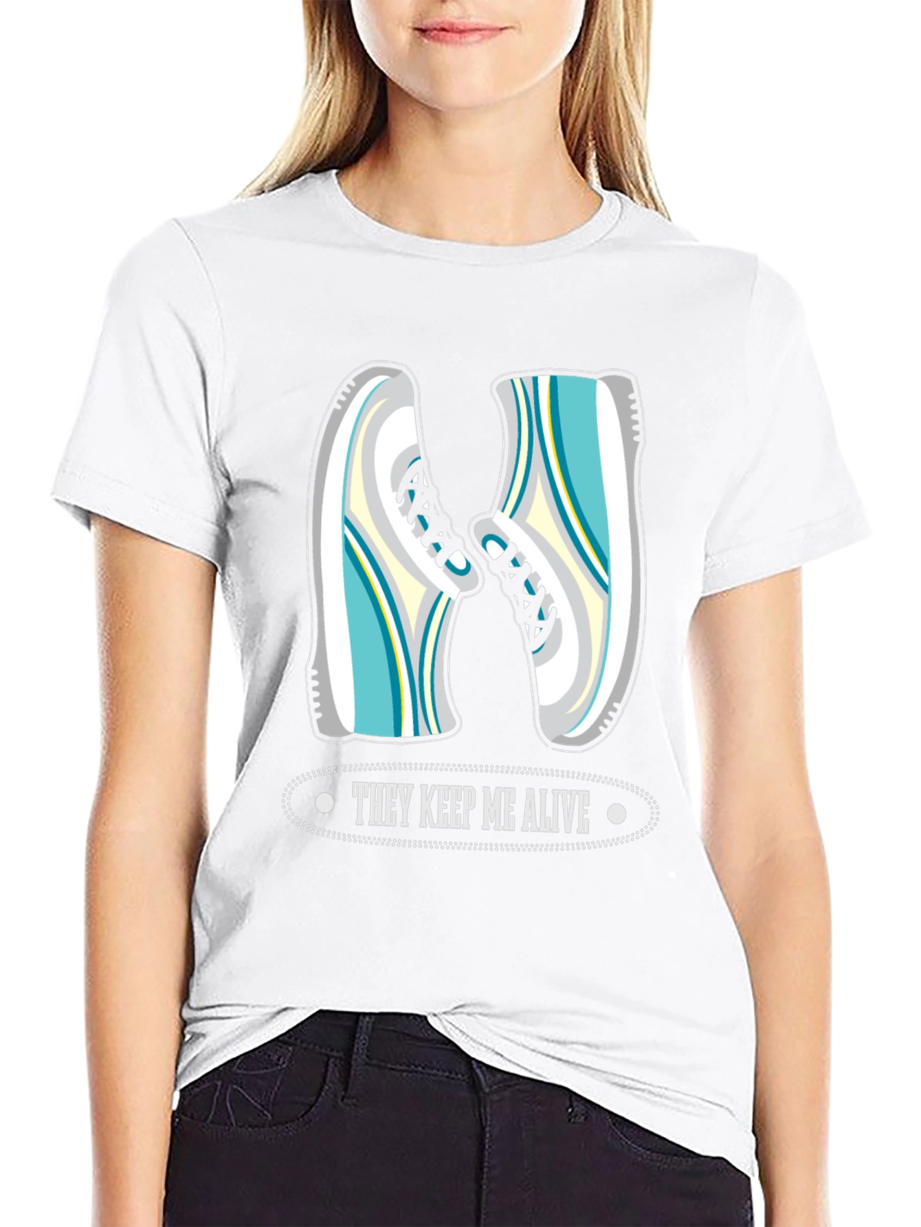 Runners Tee: They Keep Me Alive