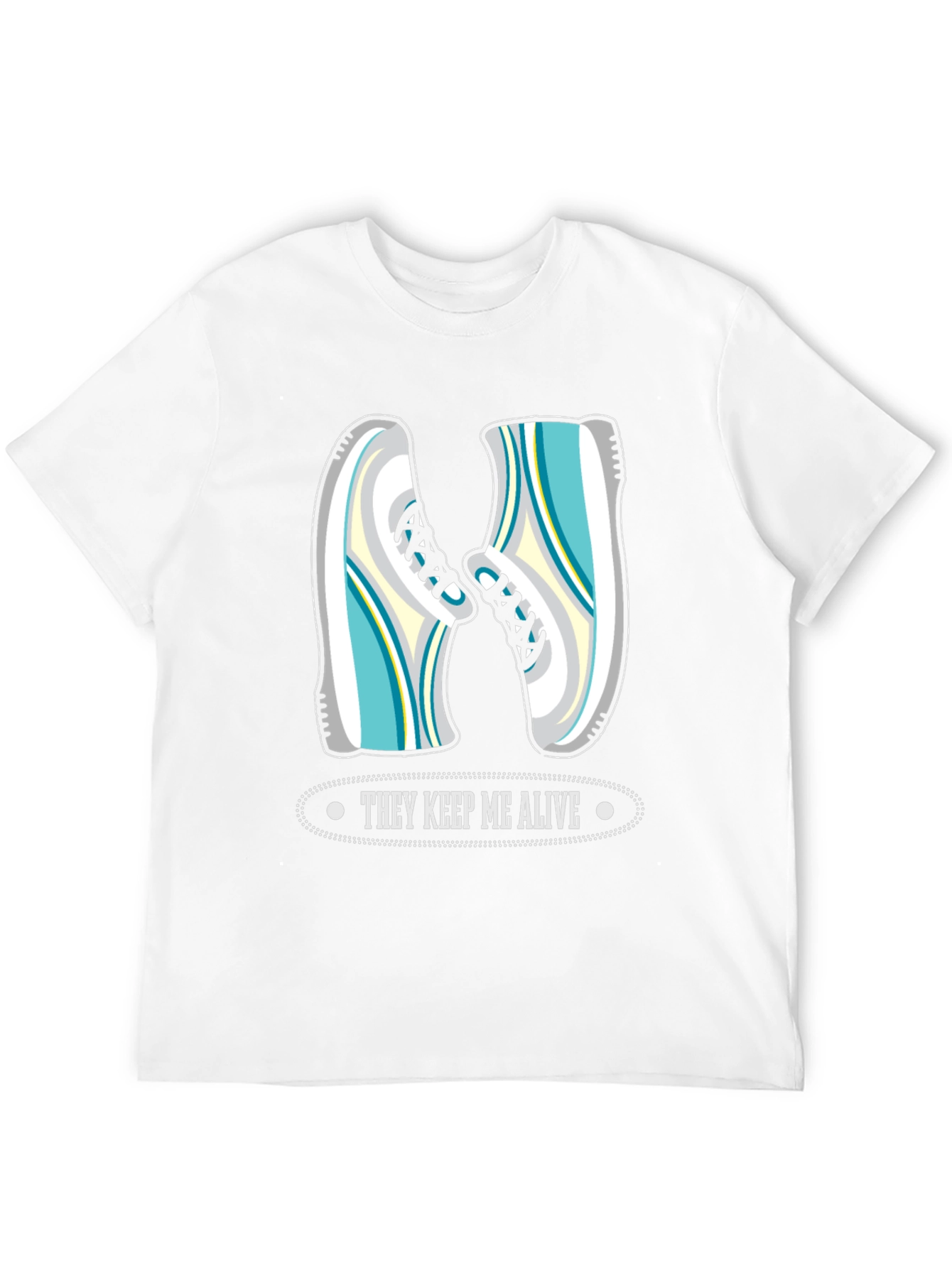 Runners Tee: They Keep Me Alive