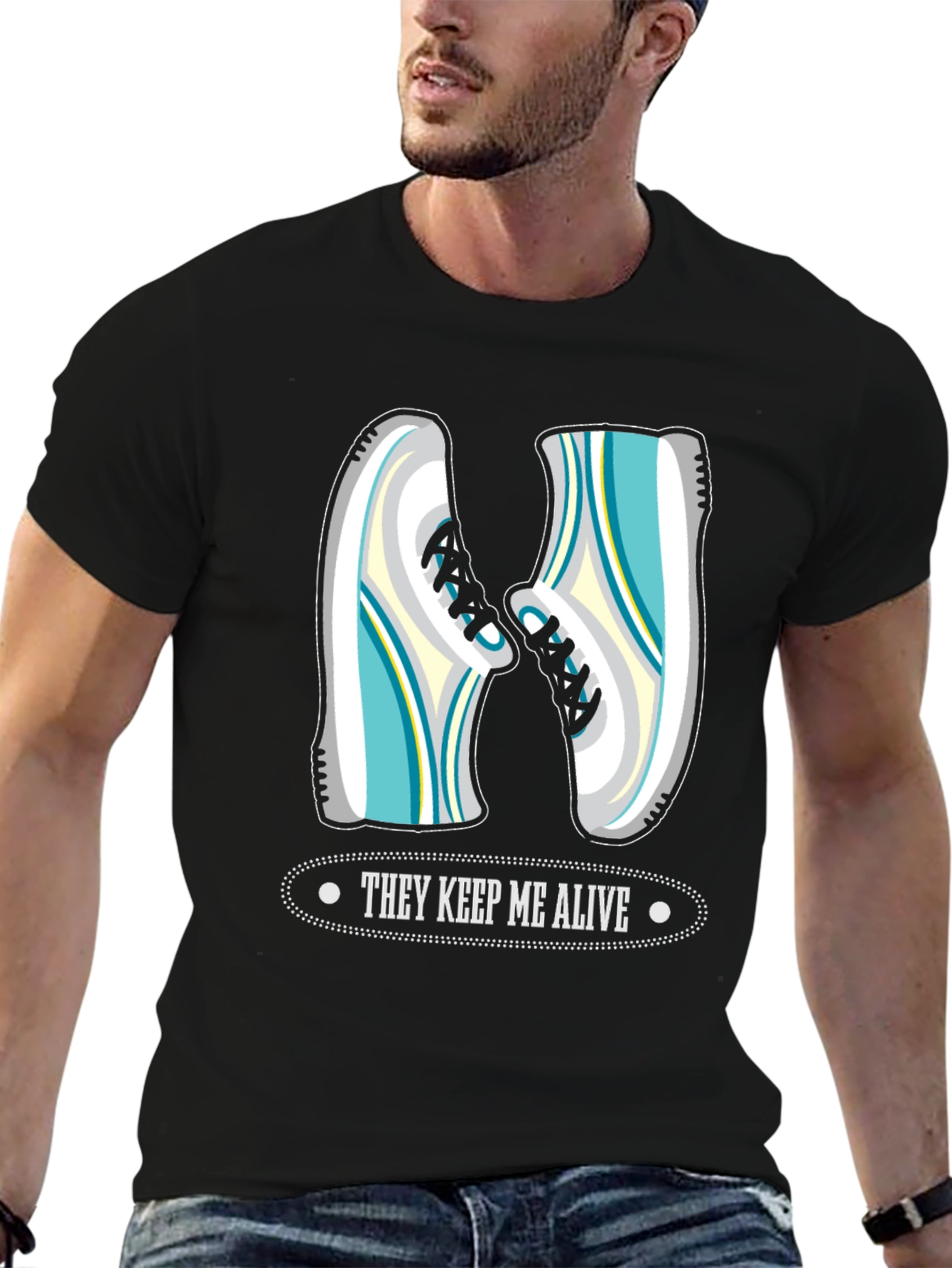 Runners Tee: They Keep Me Alive