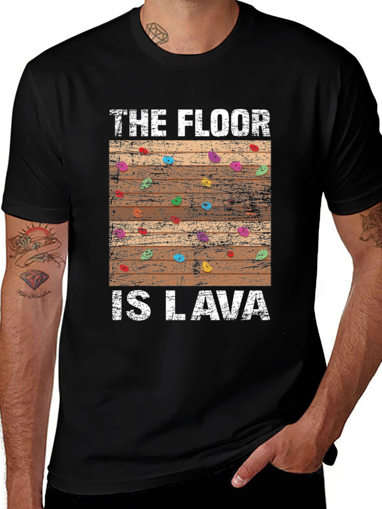 The Floor is Lava Graphic Tee