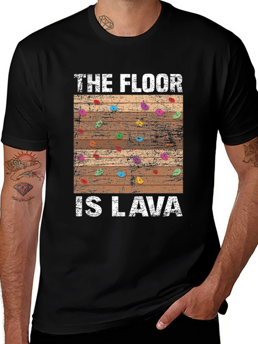 The Floor is Lava Graphic Tee