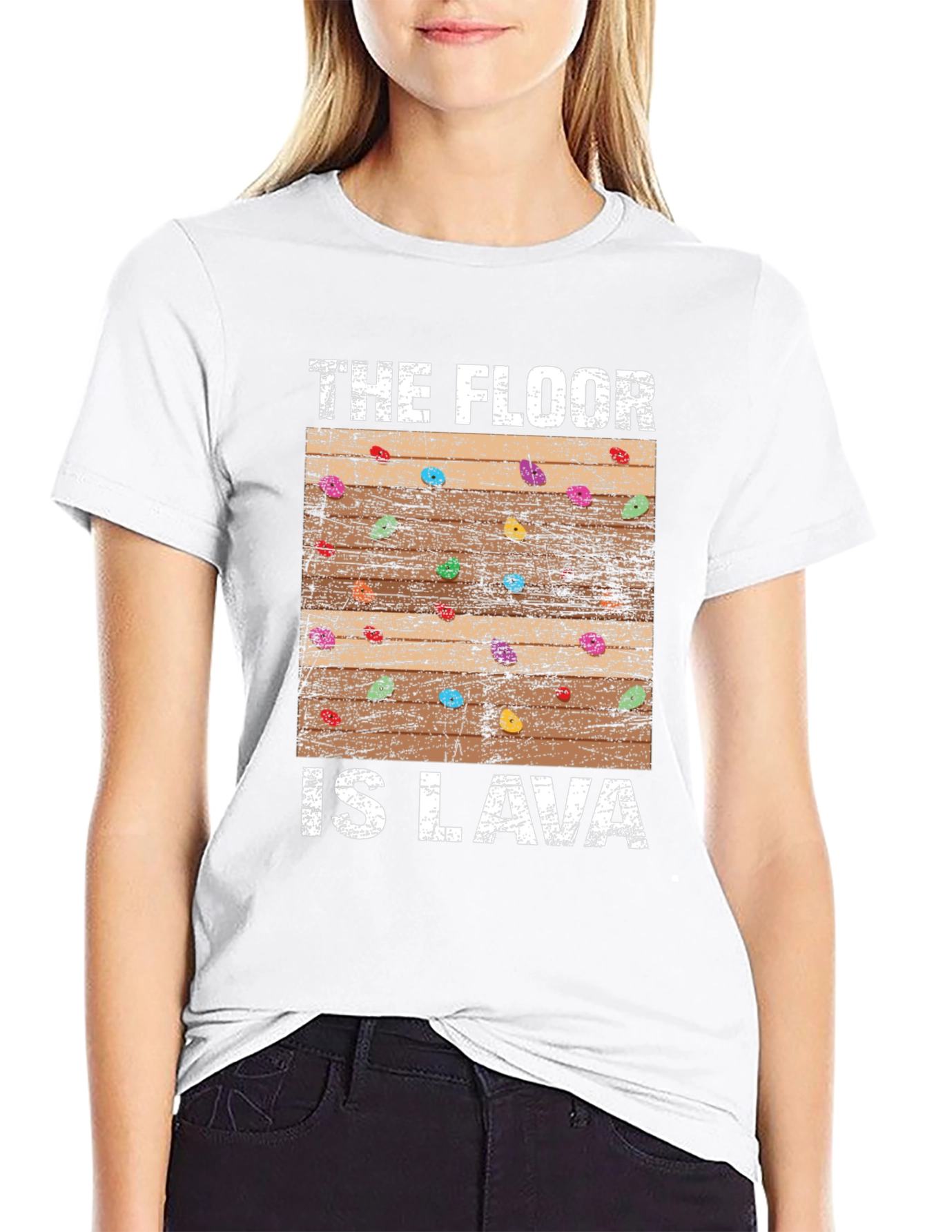 The Floor is Lava Graphic Tee