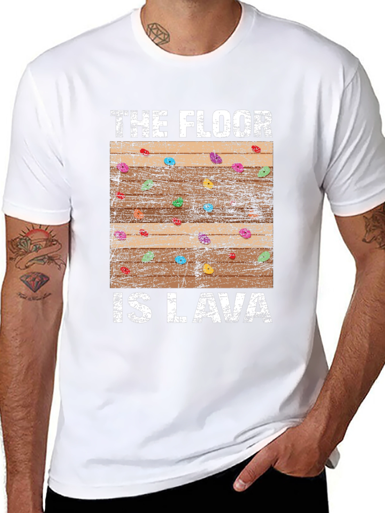 The Floor is Lava Graphic Tee