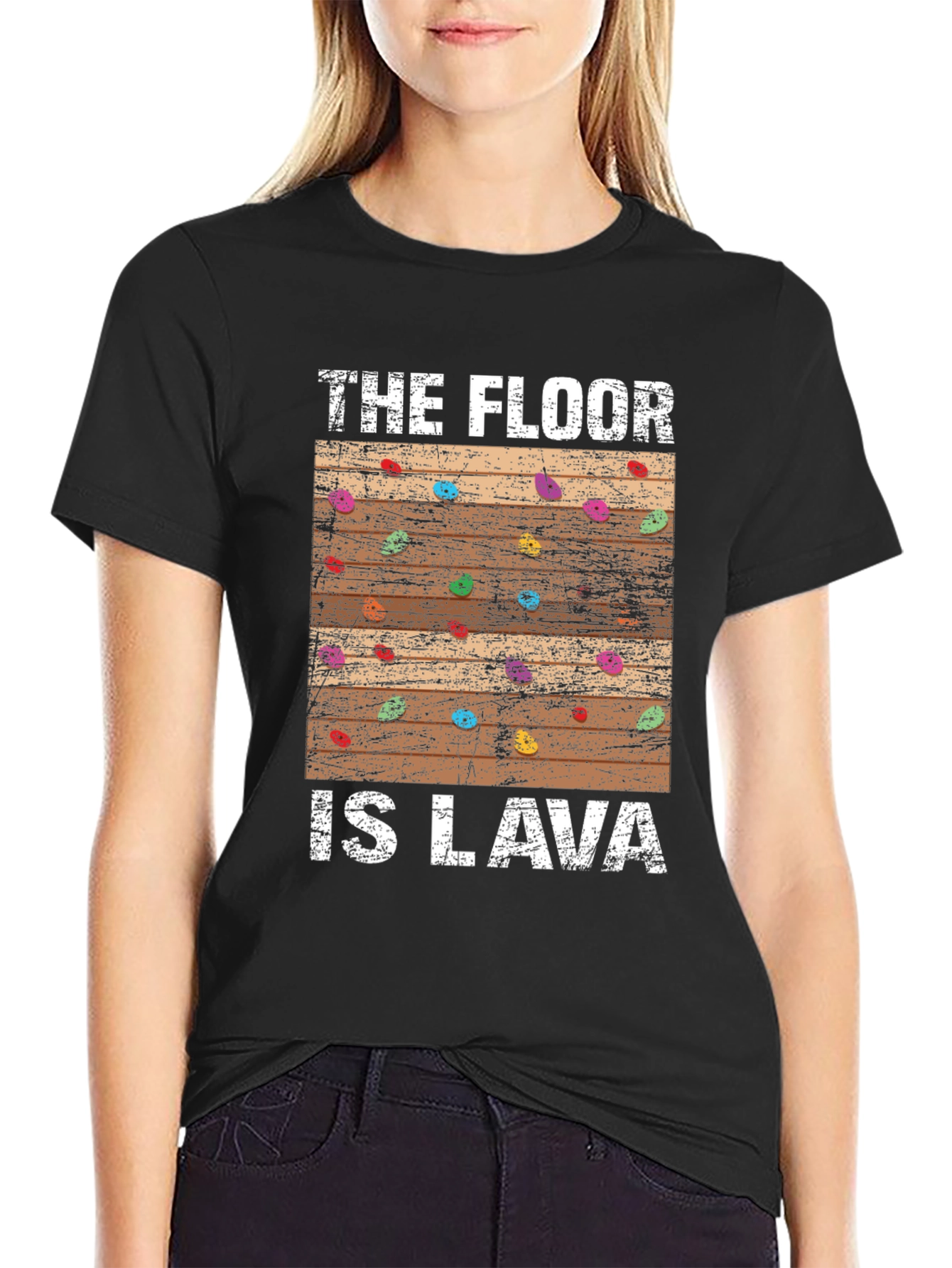 The Floor is Lava Graphic Tee