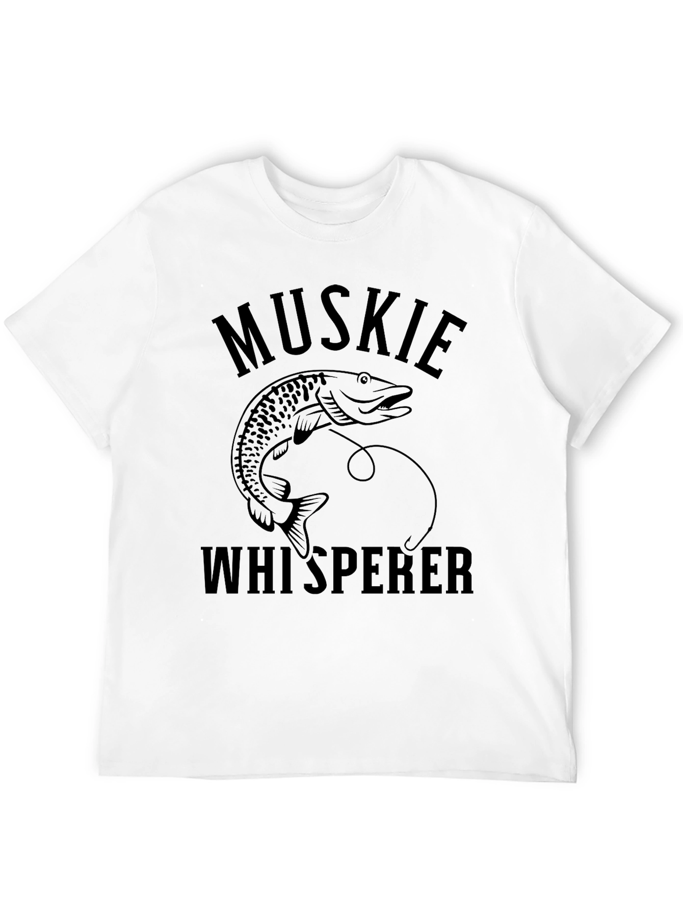 Muskie Whisperer Graphic Tee - Fishing Lover