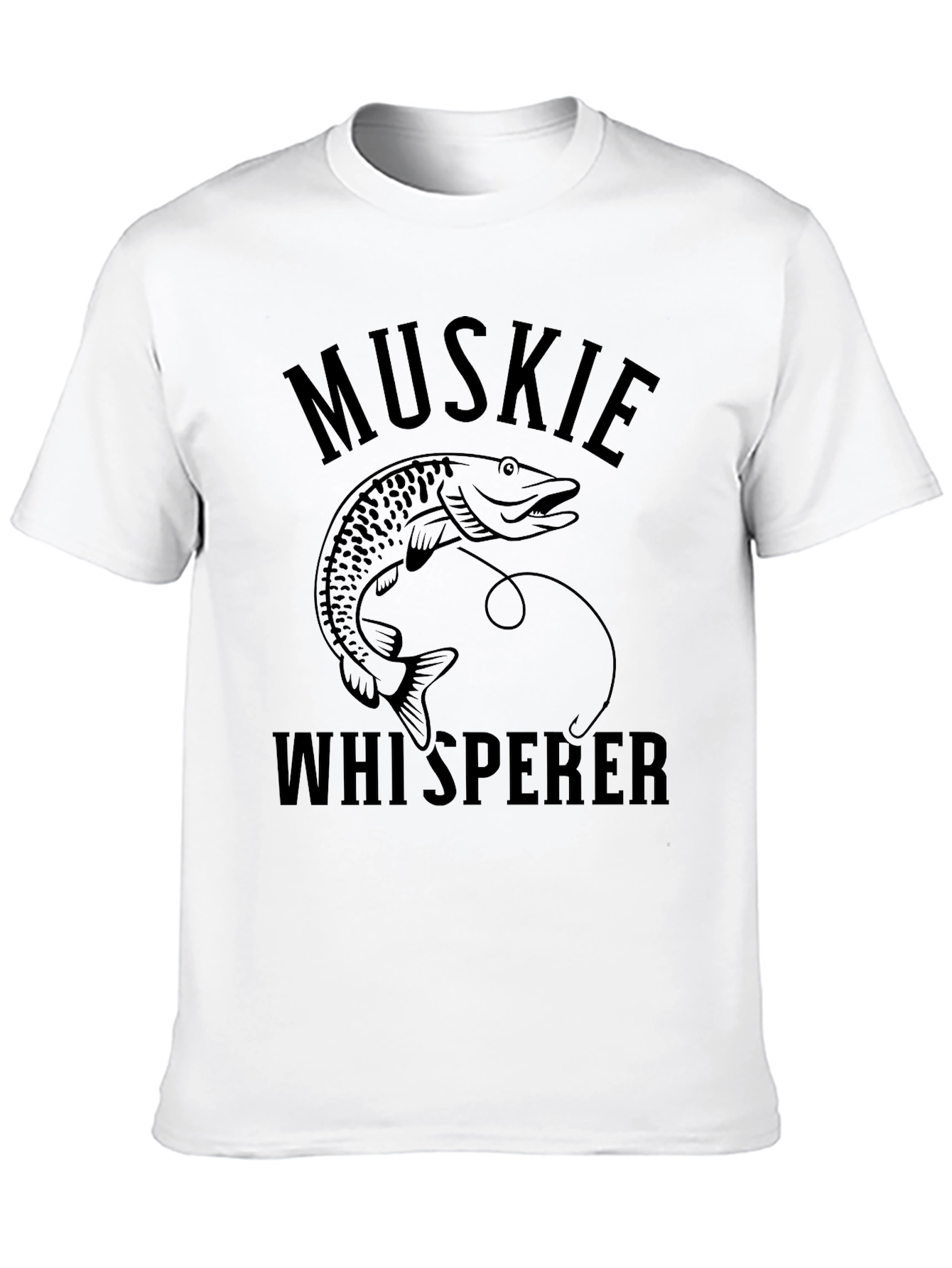 Muskie Whisperer Graphic Tee - Fishing Lover
