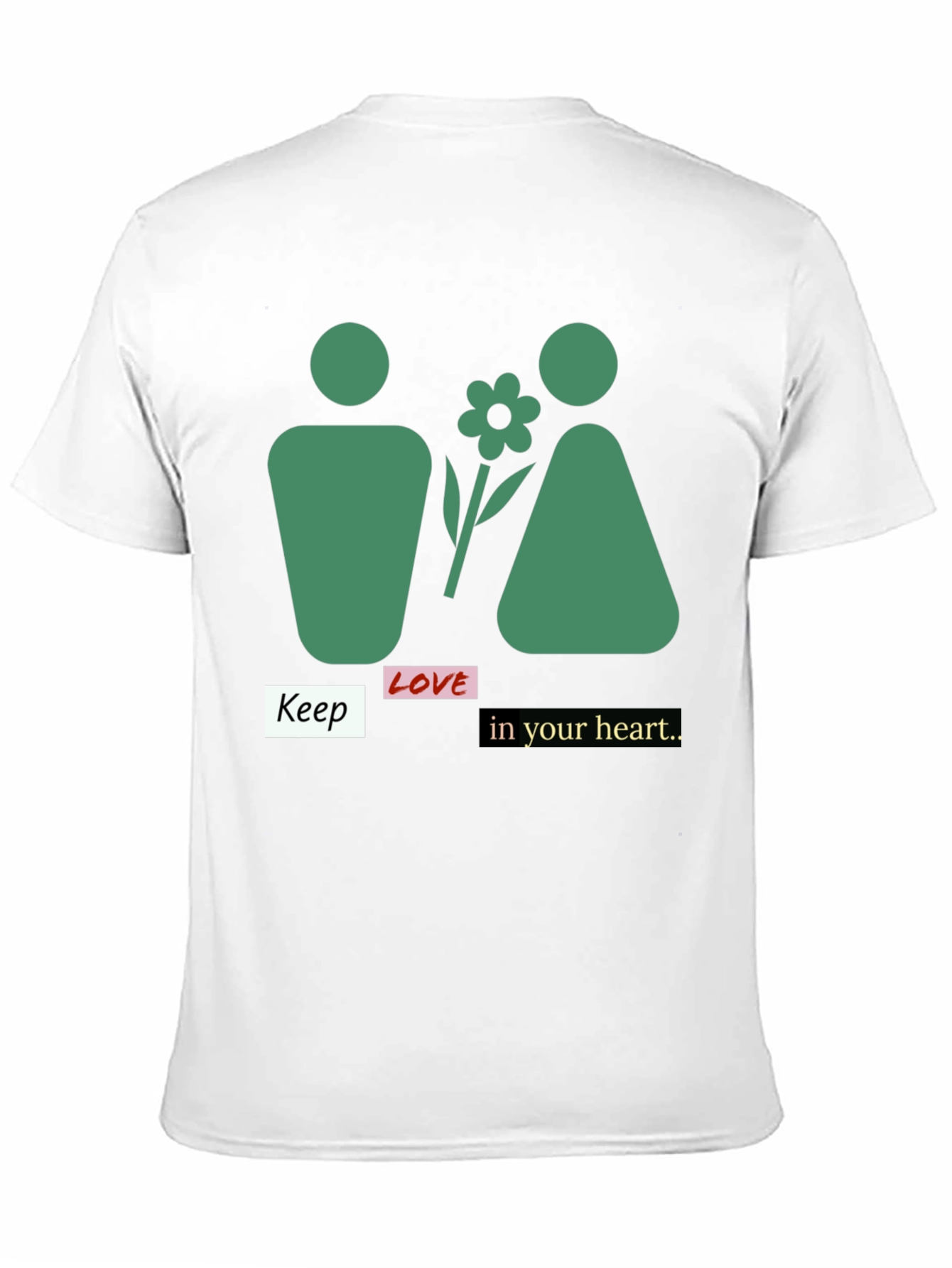 Keep Love In Your Heart Graphic Tee - Unisex