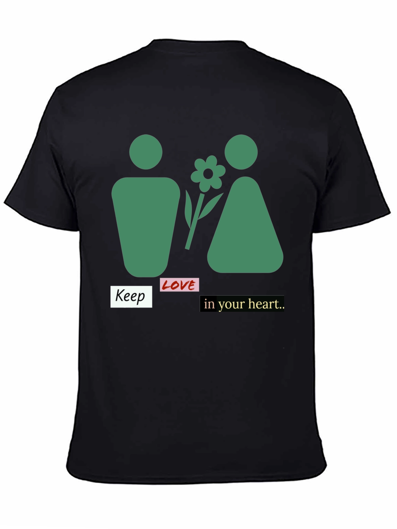 Keep Love In Your Heart Graphic Tee - Unisex