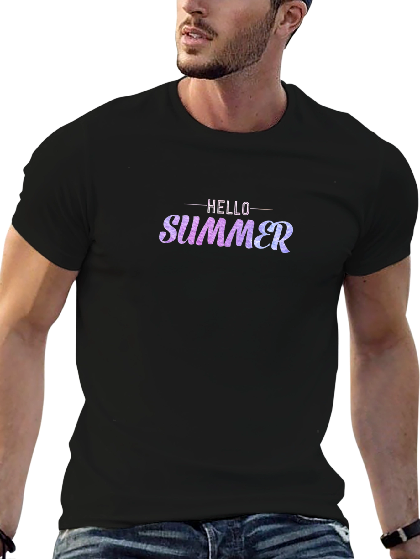 Hello Summer Graphic T-Shirt