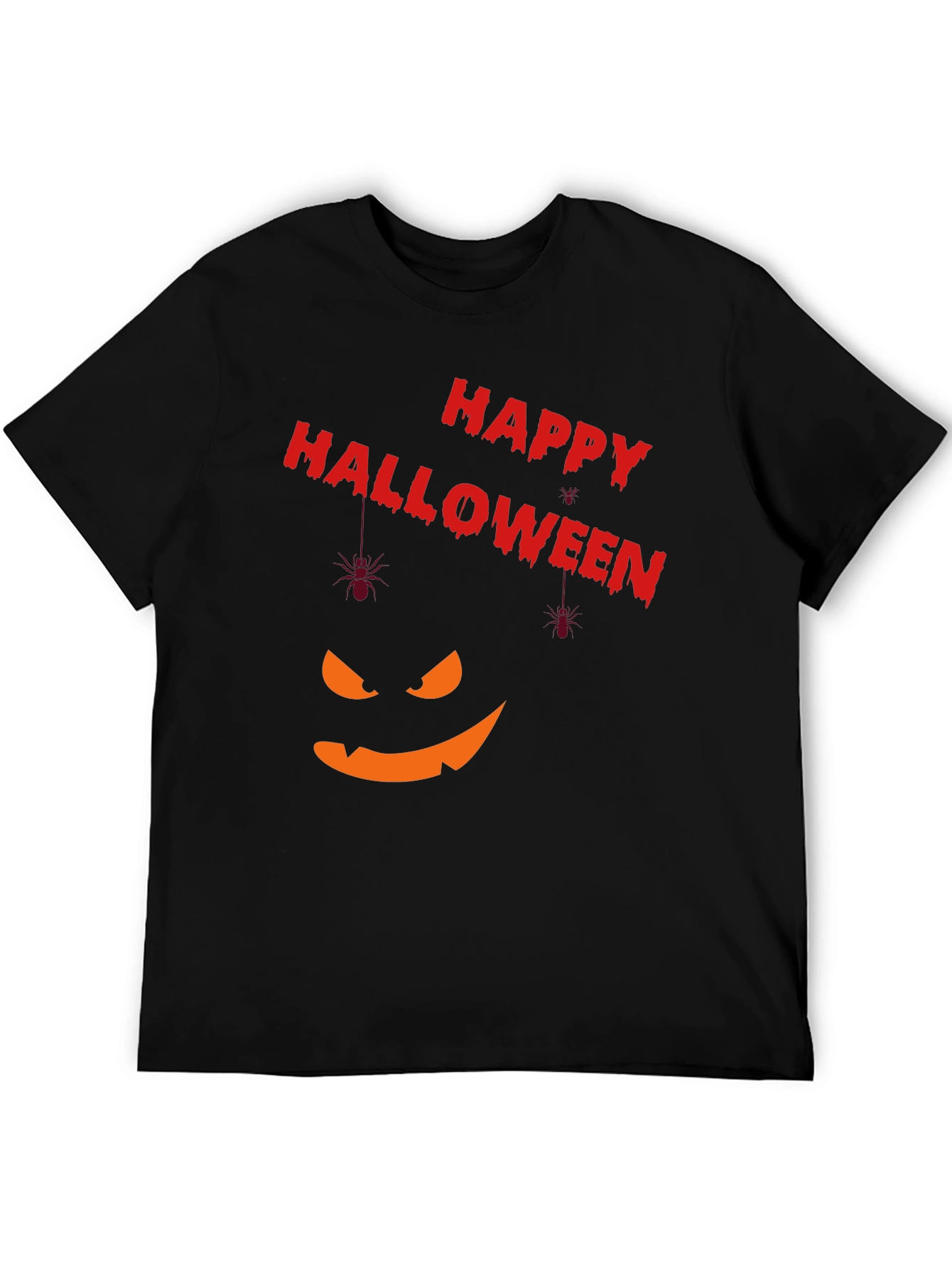 Happy Halloween Pumpkin Face T-Shirt