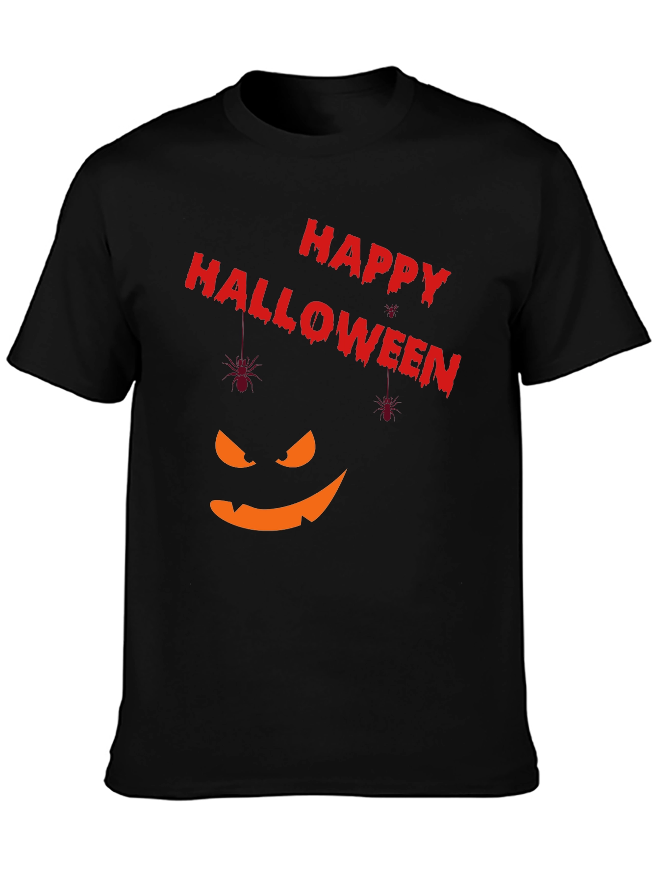 Happy Halloween Pumpkin Face T-Shirt