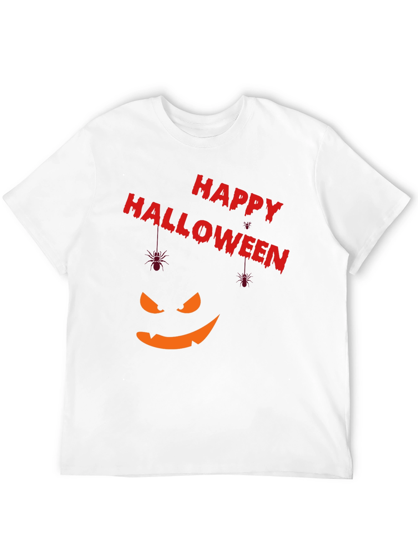 Happy Halloween Pumpkin Face T-Shirt